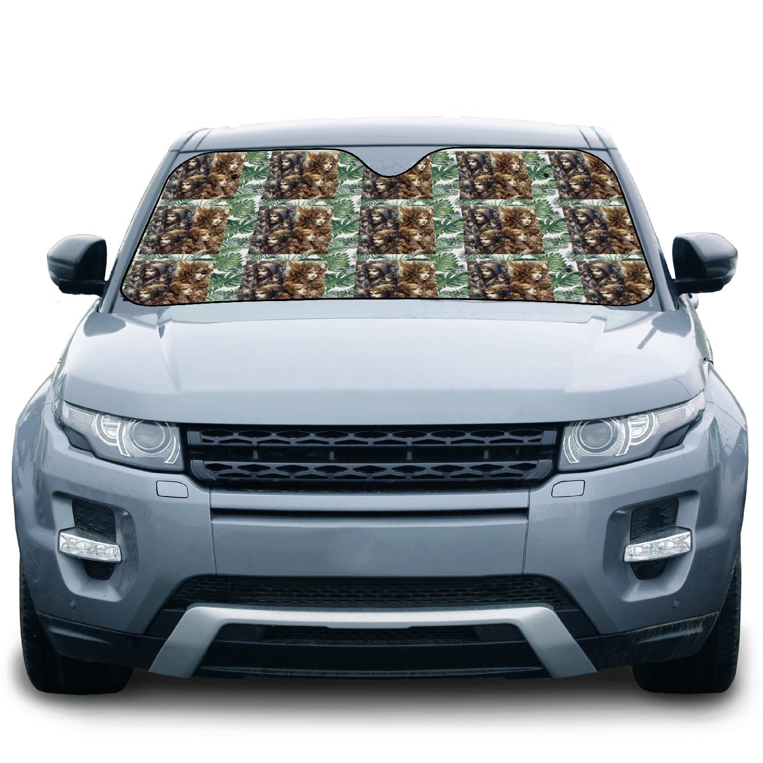 Mechanical Dreams - Steampunk Fantasy Car Sun Shades