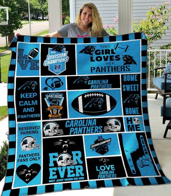 Carolina Panthers Quilt