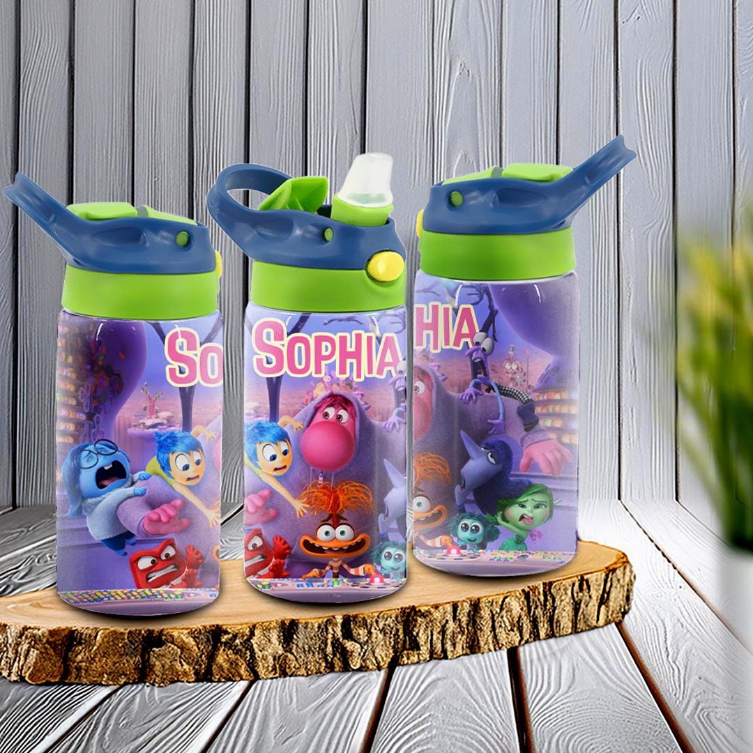 Insideout Stainless Steel Kids Water Bottle - Customizable - Ideal for School and On-the-Go