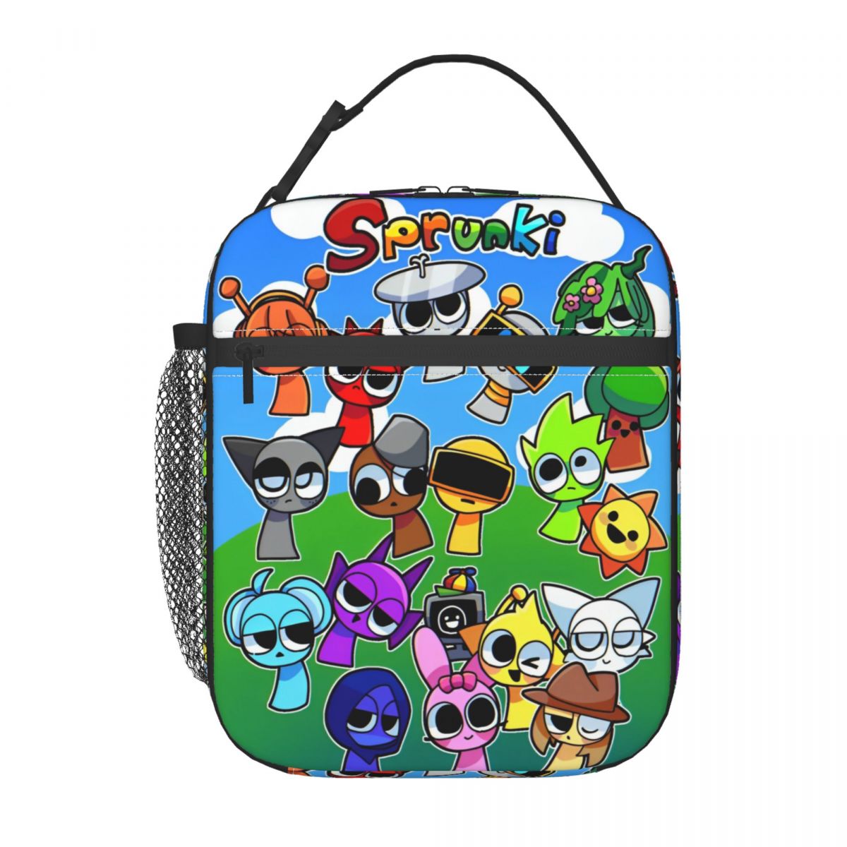 Sprunki Incredibox Product Insulated Lunch Bag For Picnic Food Container Portable Cooler Thermal Bento Box