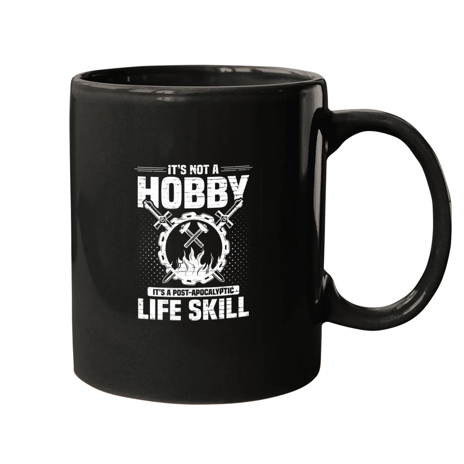 Blacksmith Job Not A Hobby It is Hand Forging Products Artwork Mugs