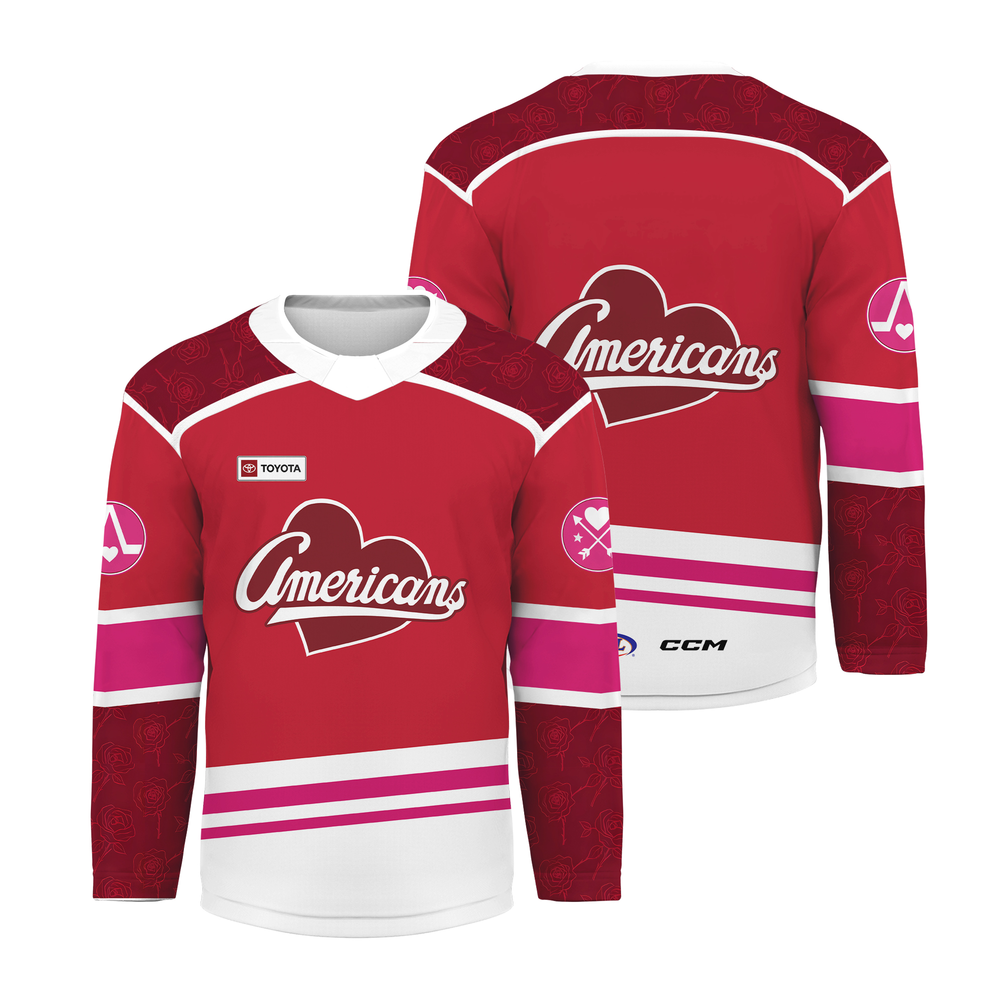 Rochester Americans Threads Hockey Shirt Unisex Fan Gear Apparel