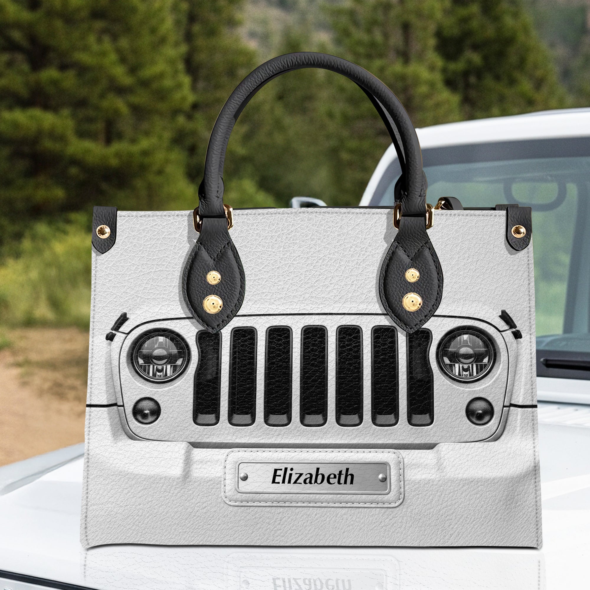Festive Offroad Journey Handbag – Personalized Gift For Rugged Trail Fans