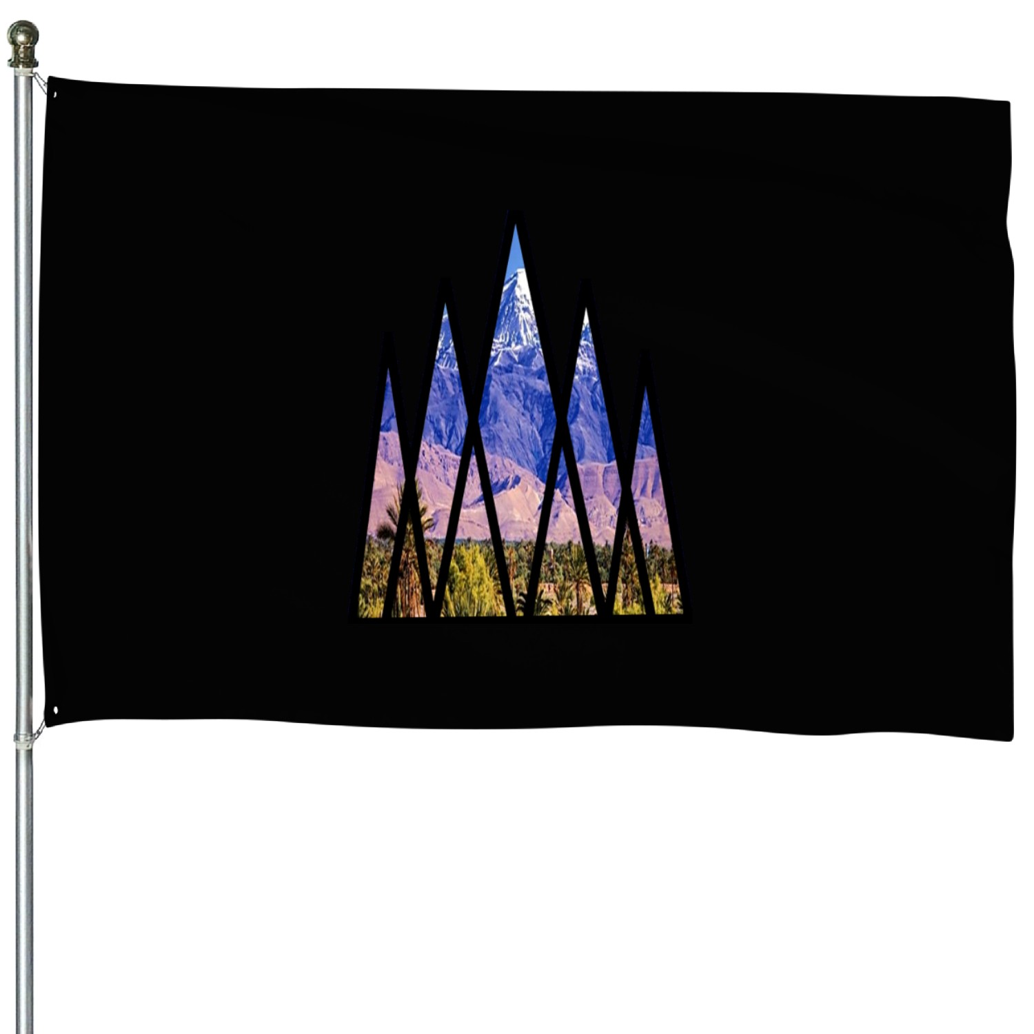 Scenic Nature House Flags