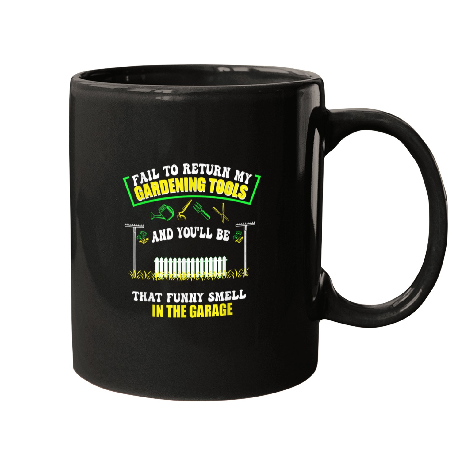 Adult humor landscaper gardener groundskeeper florist Mugs