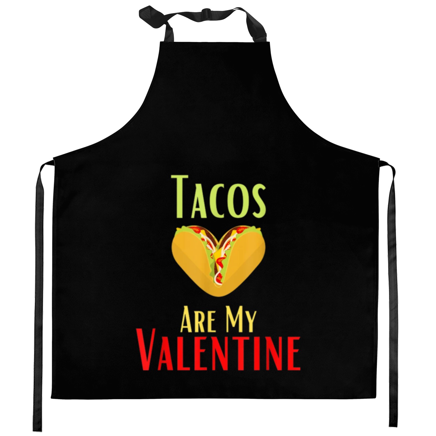 Dabbing Tacos Are My Valentine Happy Valentines Kitchen Aprons