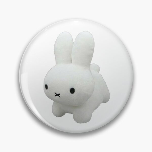Miffy Plushie Pin Button