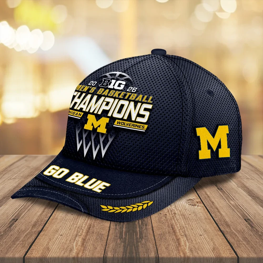 Wolverines Men’s Basketball 2026 Big Ten Champions Classic Cap