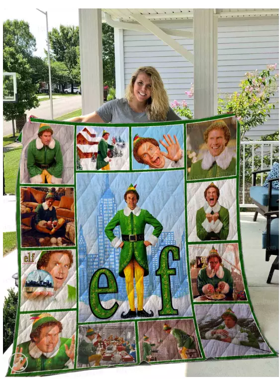 Elf Quilt, Blanket Perfect Gift For Fans