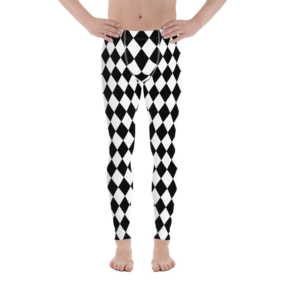 Harlequin - Freddie Mercury - Black and White Diamond - Costume - Yoga
