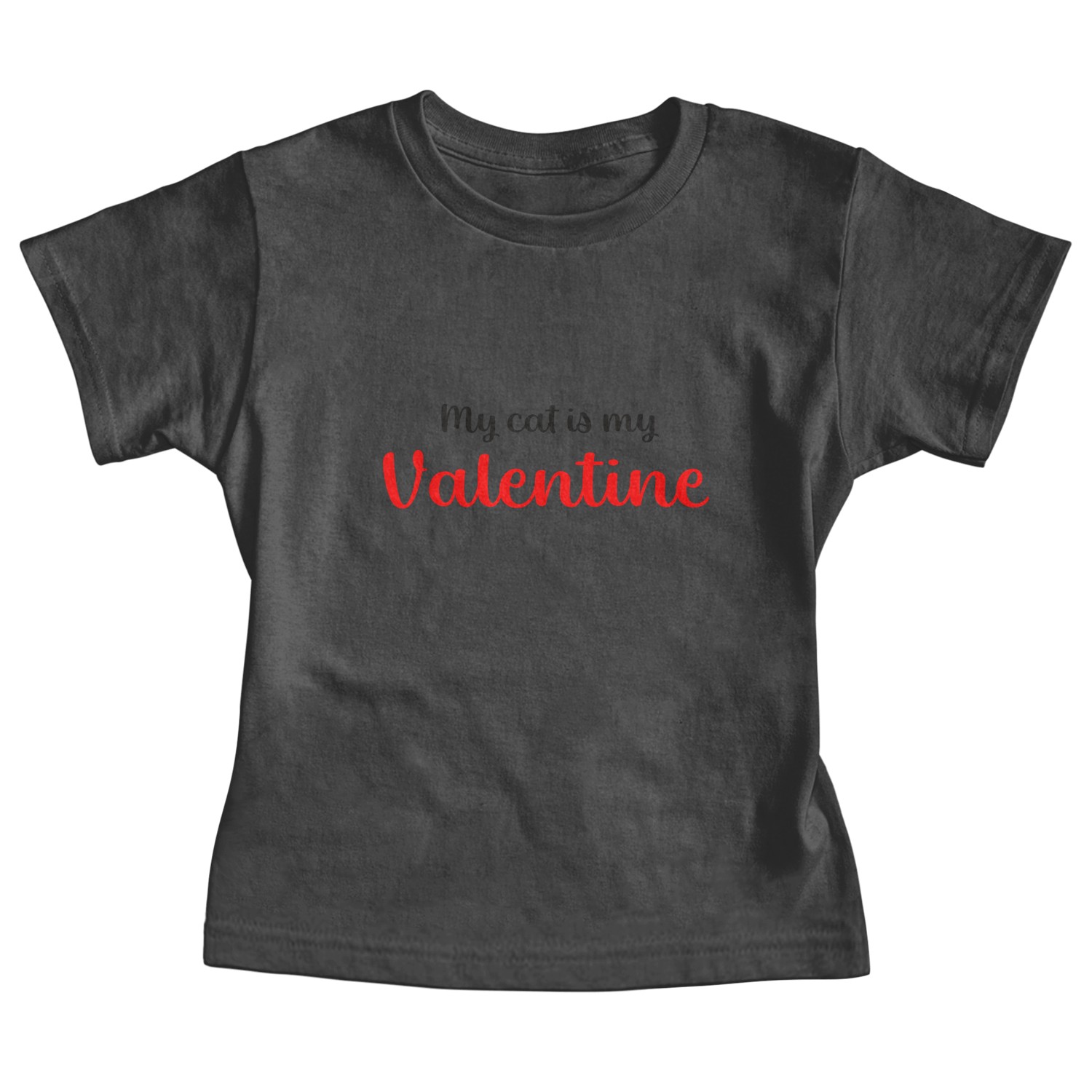 My Cat Is My Valentine Baby Tees
