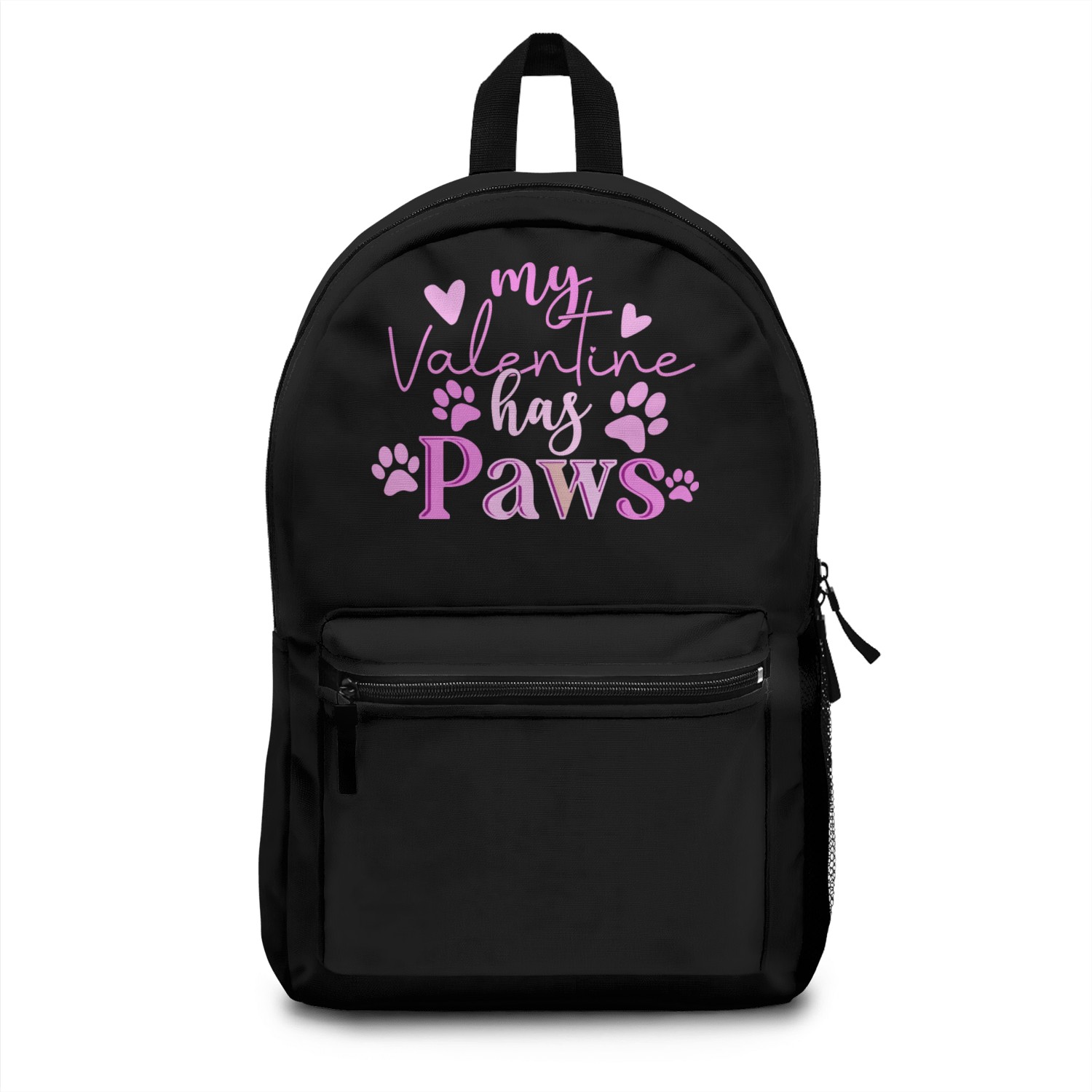 My Valentine Has Paws Backpacks
