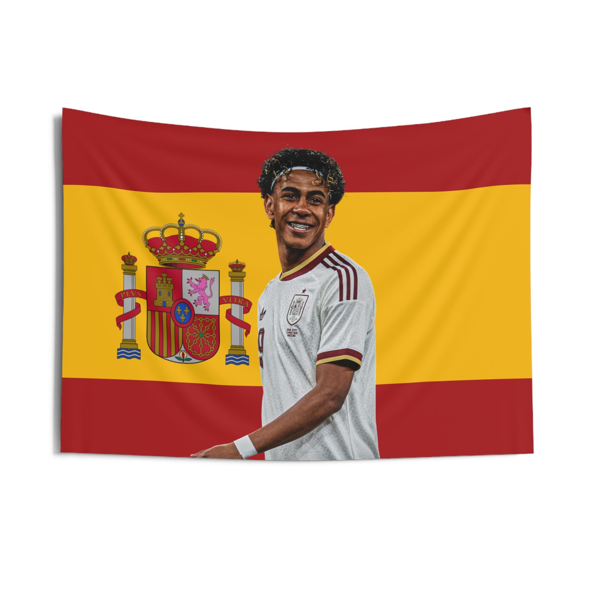 Lamine Yamal Spain Flag Wall Tapestry