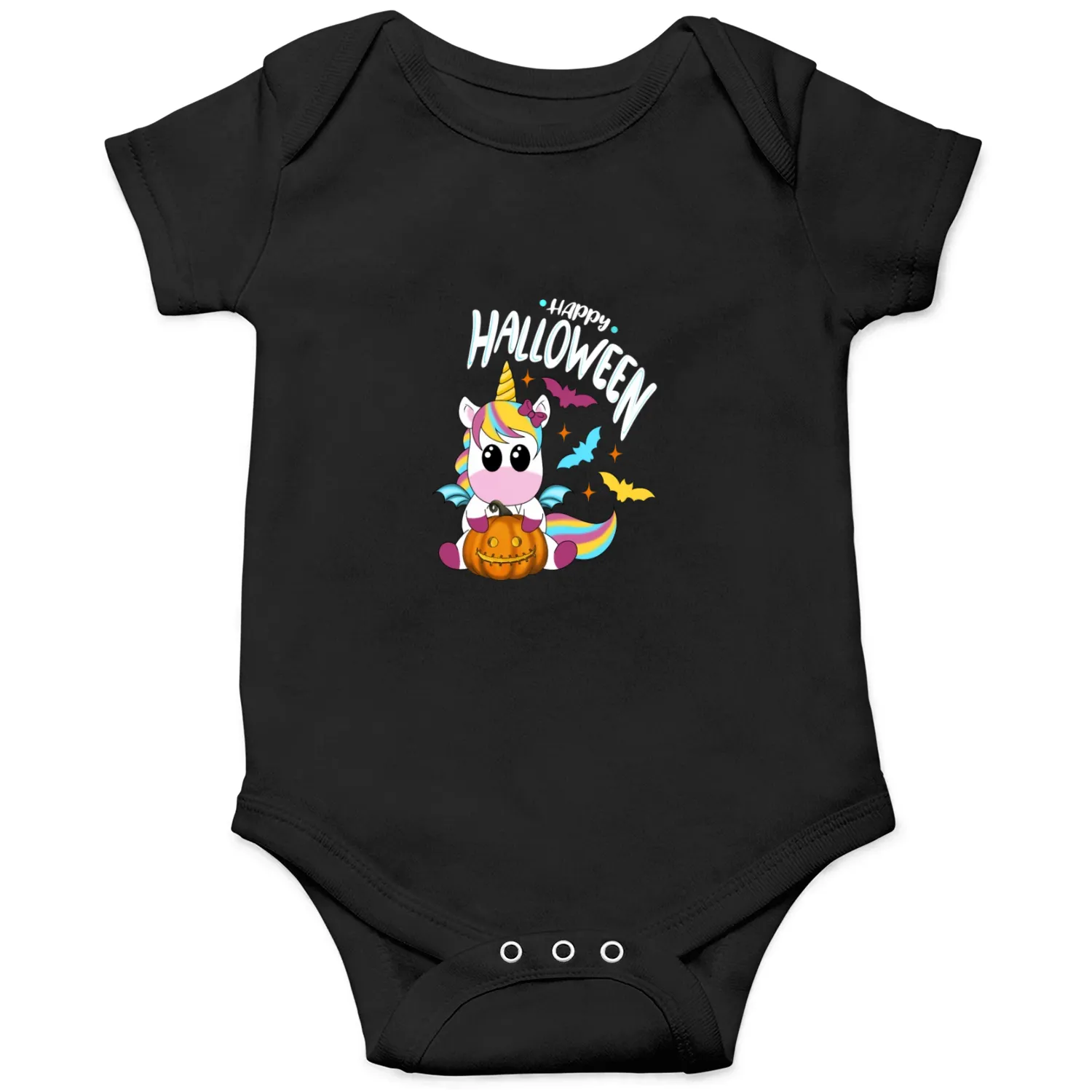 Bat Unicorn - Happy Halloween Onesies