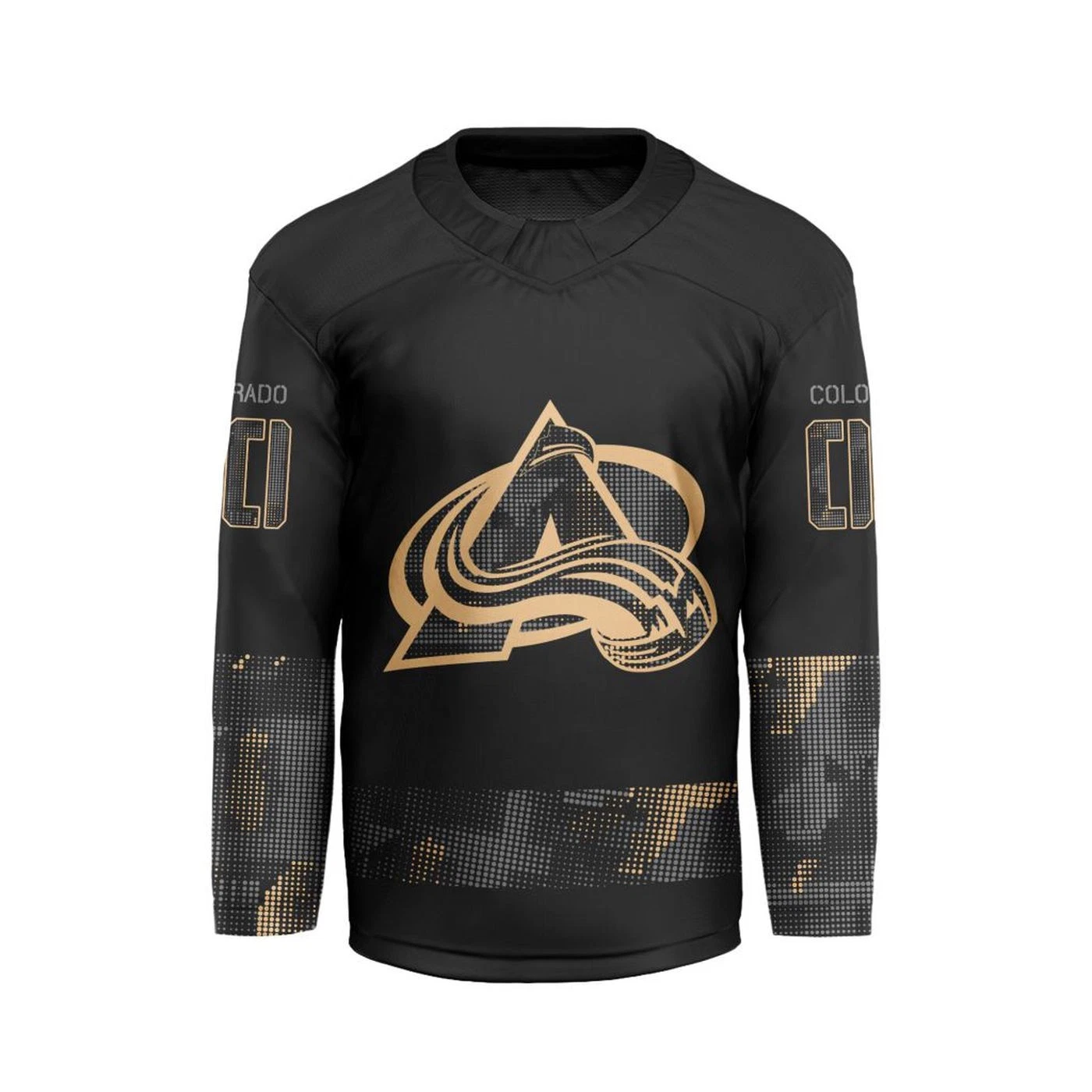 Personalized Colorado Avalanche Military Appreciation Hockey Shirt Fan Gear Gift