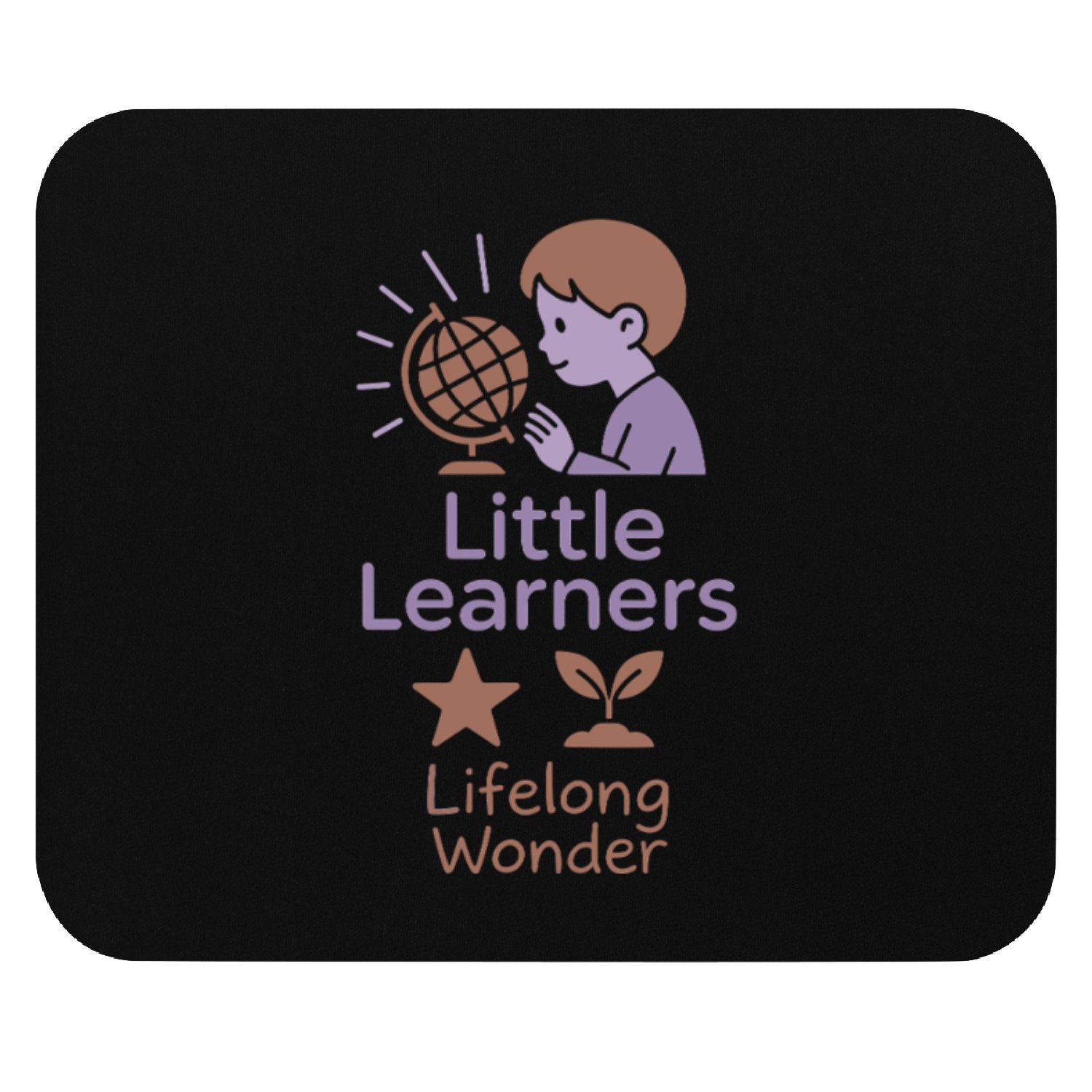 Montessori Mom Life Calm Learning Child Mouse Pads