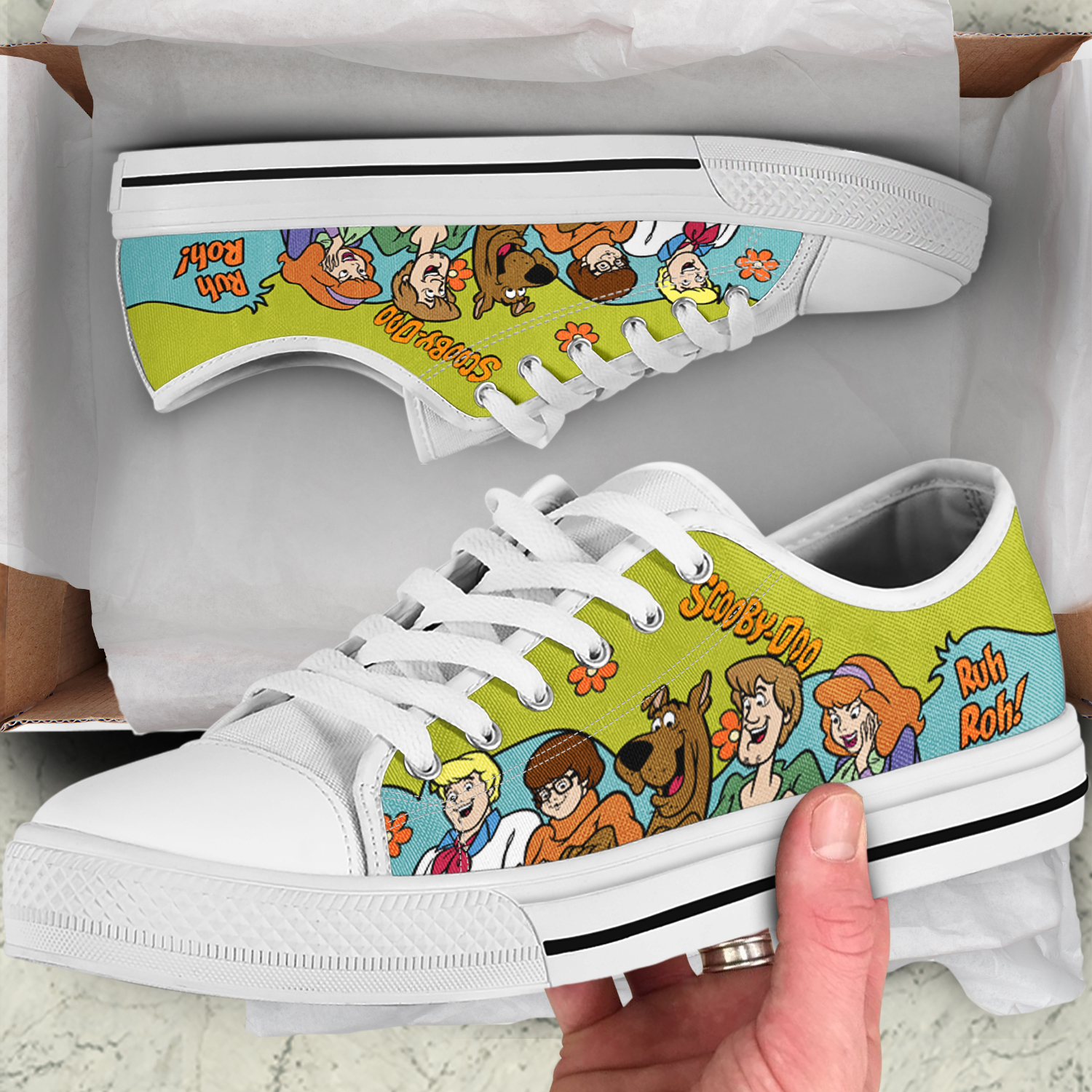 Scooby-Doo Ruh Roh Stan Smith Shoes