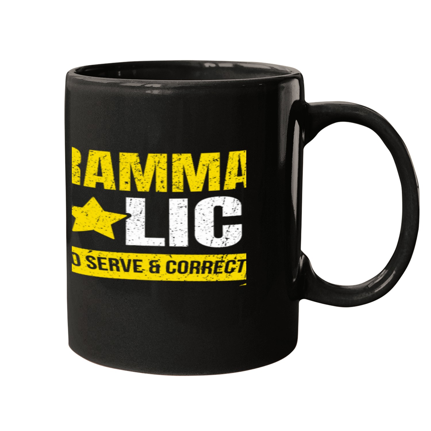 Police Job Grammar Police Teachers Grammar Grammar Police Badge Mugs