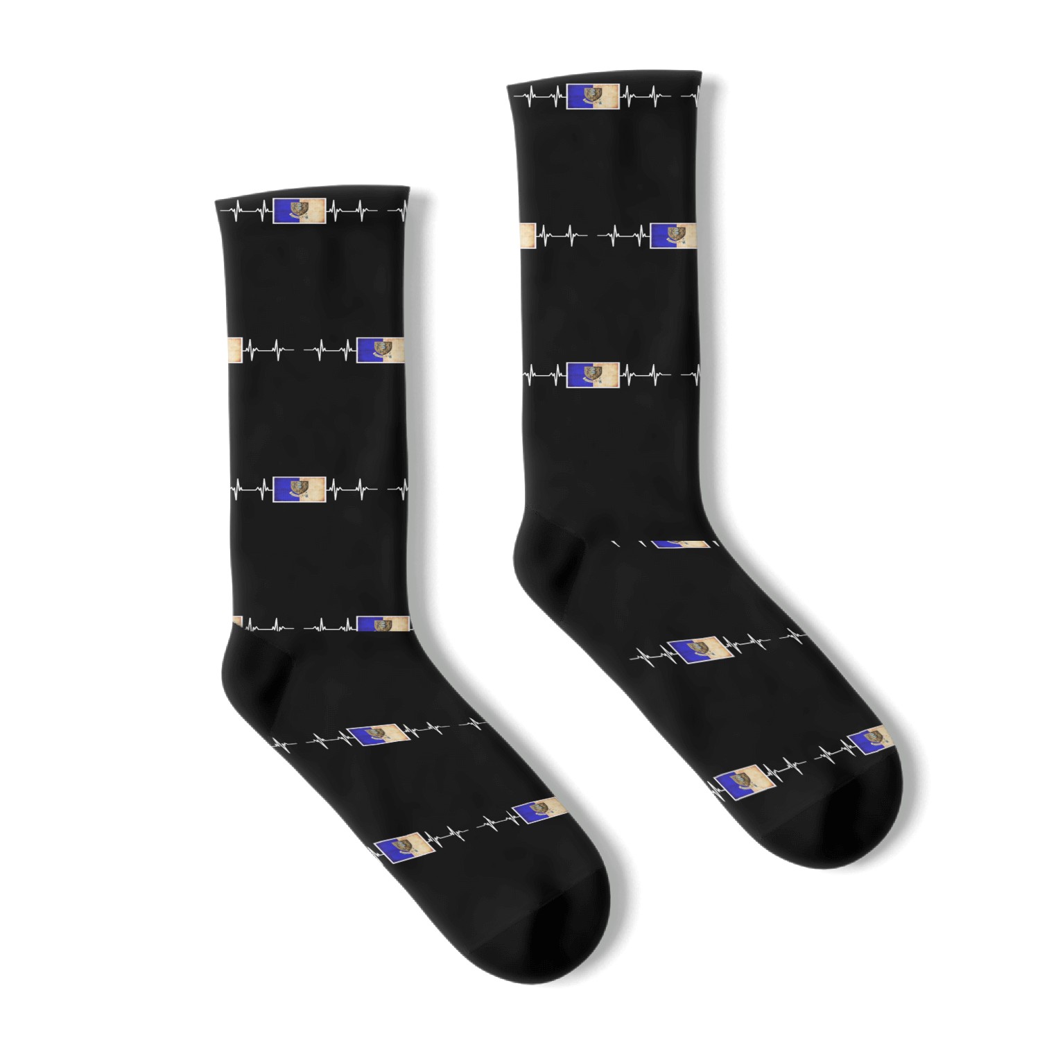 Irish Ireland Cavan Flag Socks