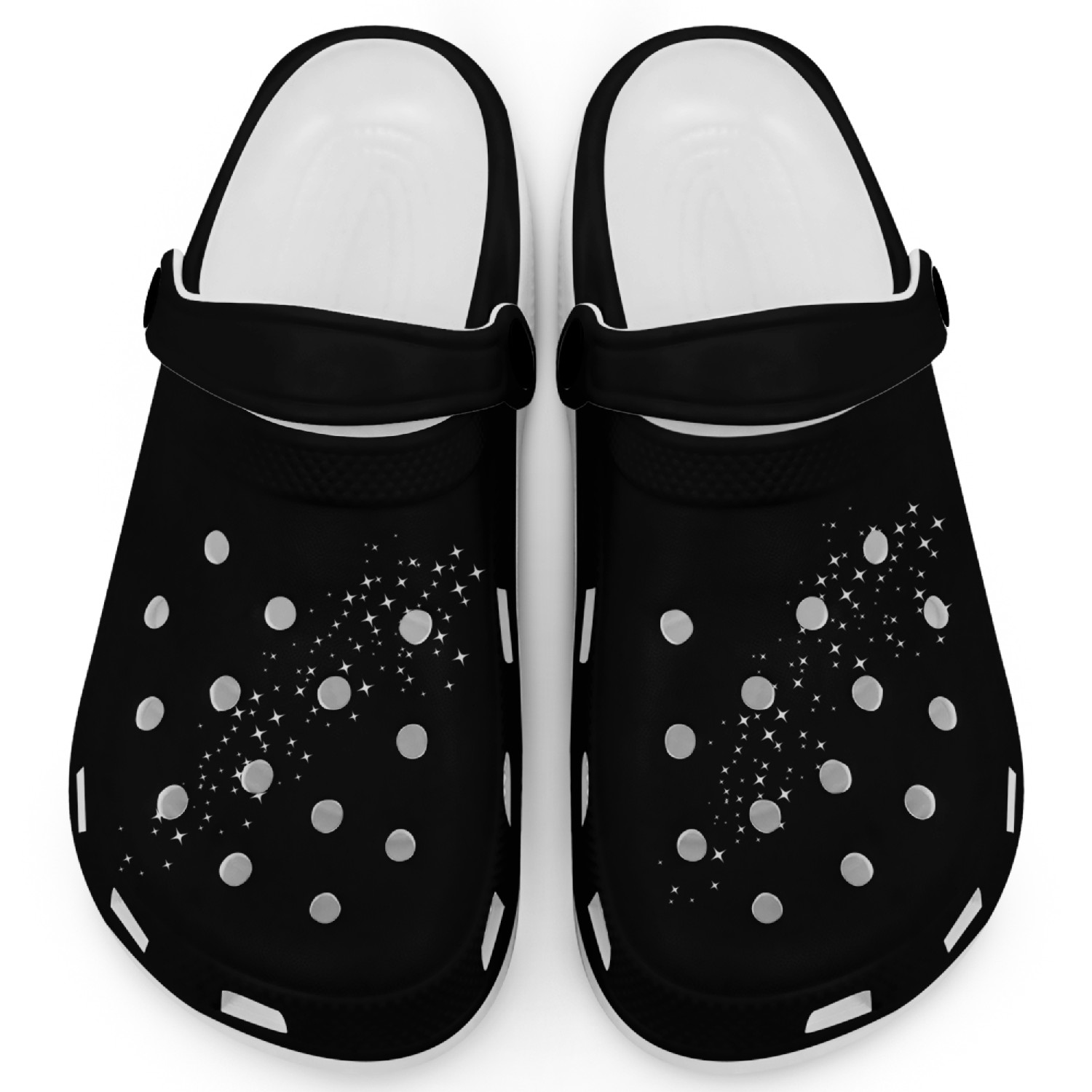 Starfall White Clogs