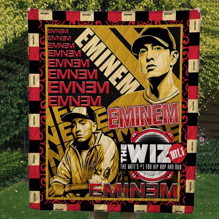 Eminem Band Quilt Blanket