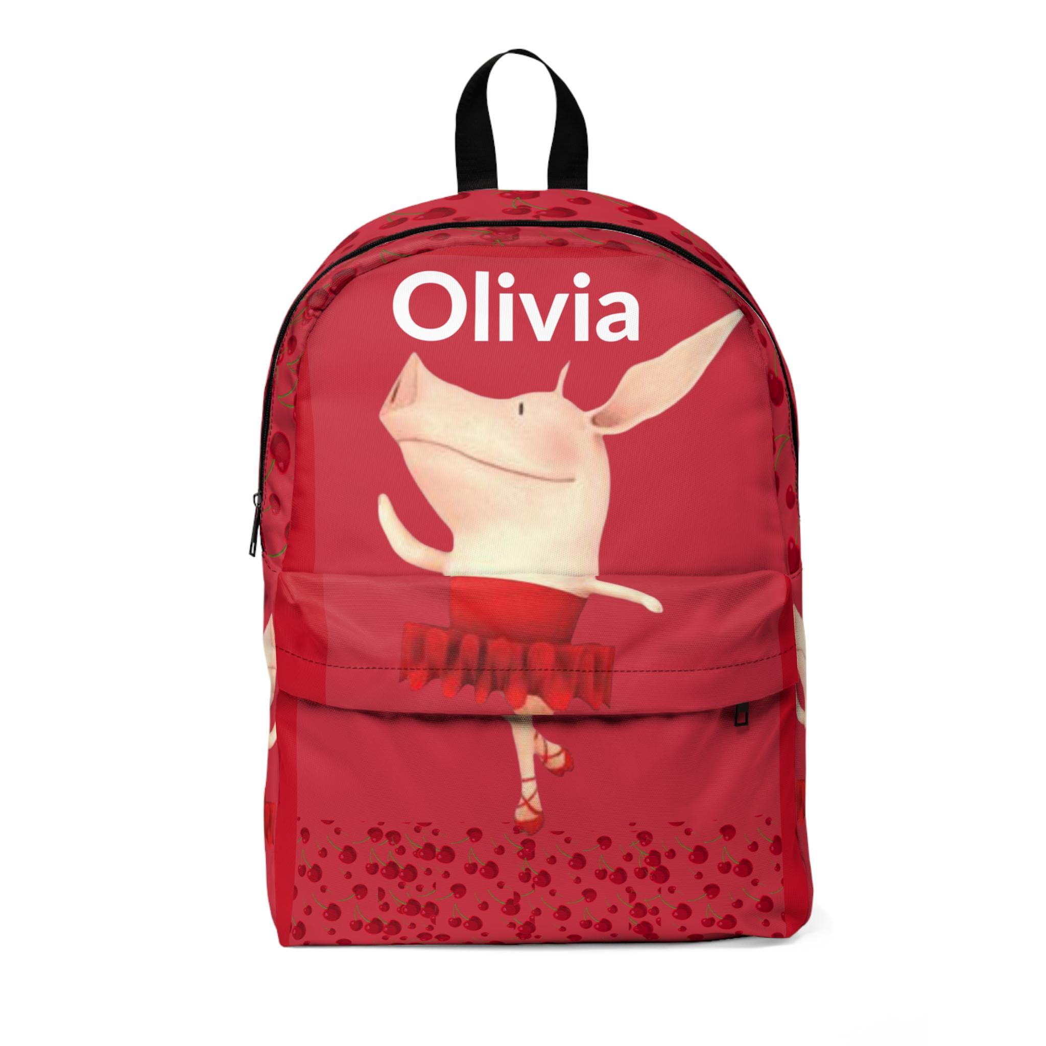Olivia the Ballet Pig Unisex Classic Backpack - Perfect for Kids, School, Dance, Birthday Gifts, Back to School, Personalized Bag