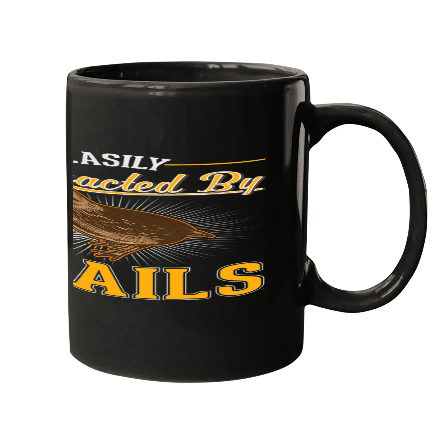 Easily distracted by Quails 21 Mugs