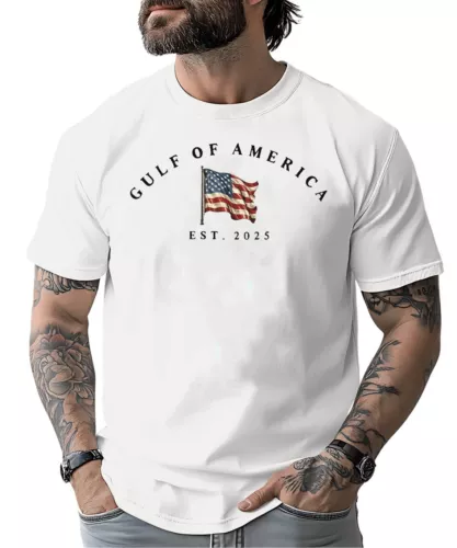 The Gulf of America Est 2025 Patriotic America T-Shirt