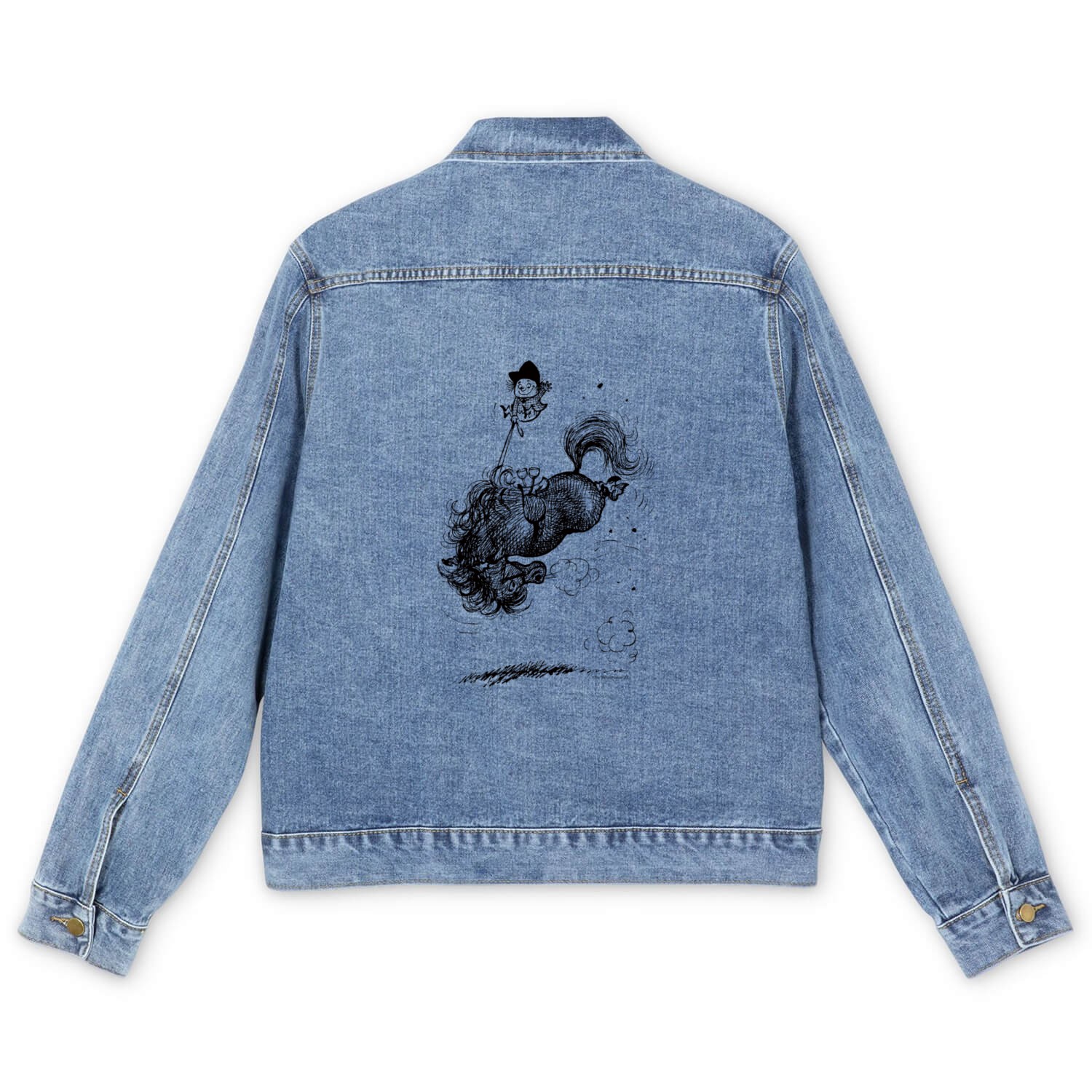 Thelwell Horse Rodeo Men's Denim Jackets