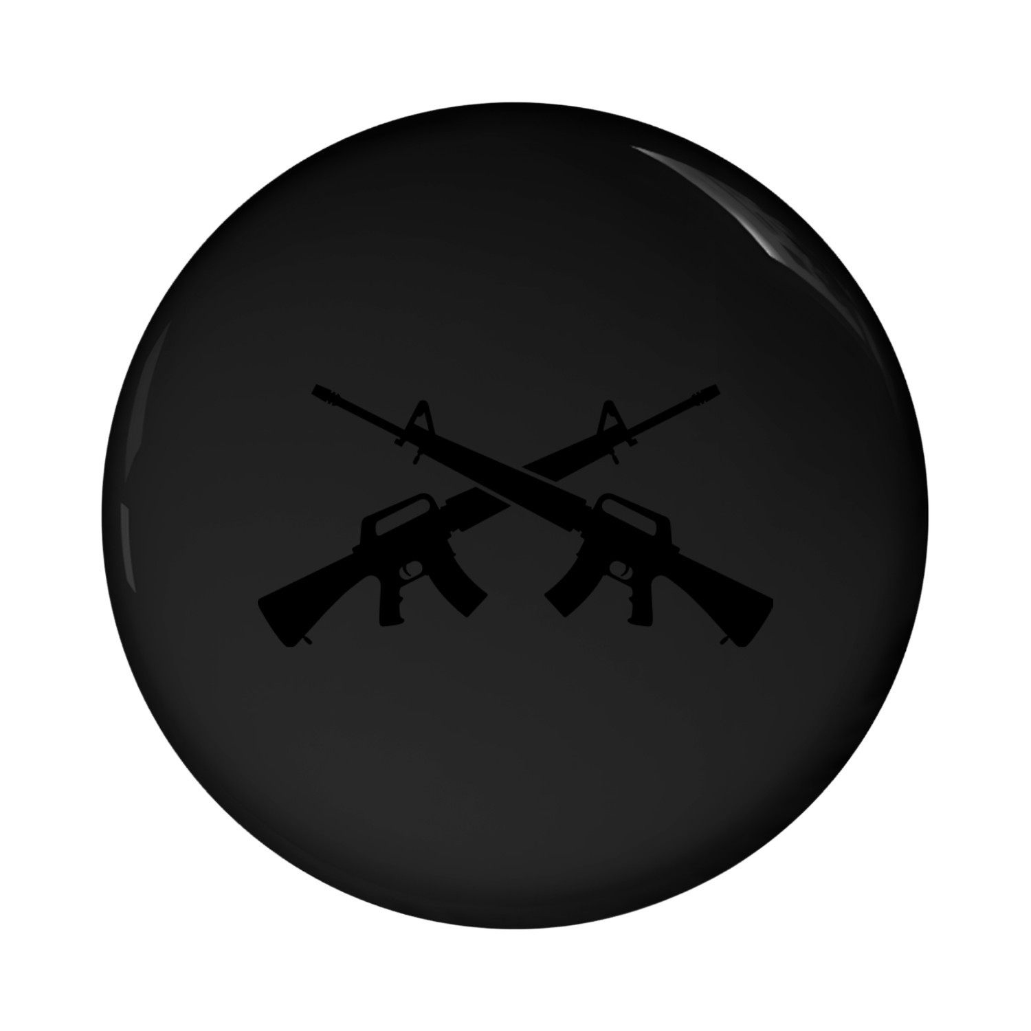 Armalite M16 / AR-15 - Crossed Pin Buttons