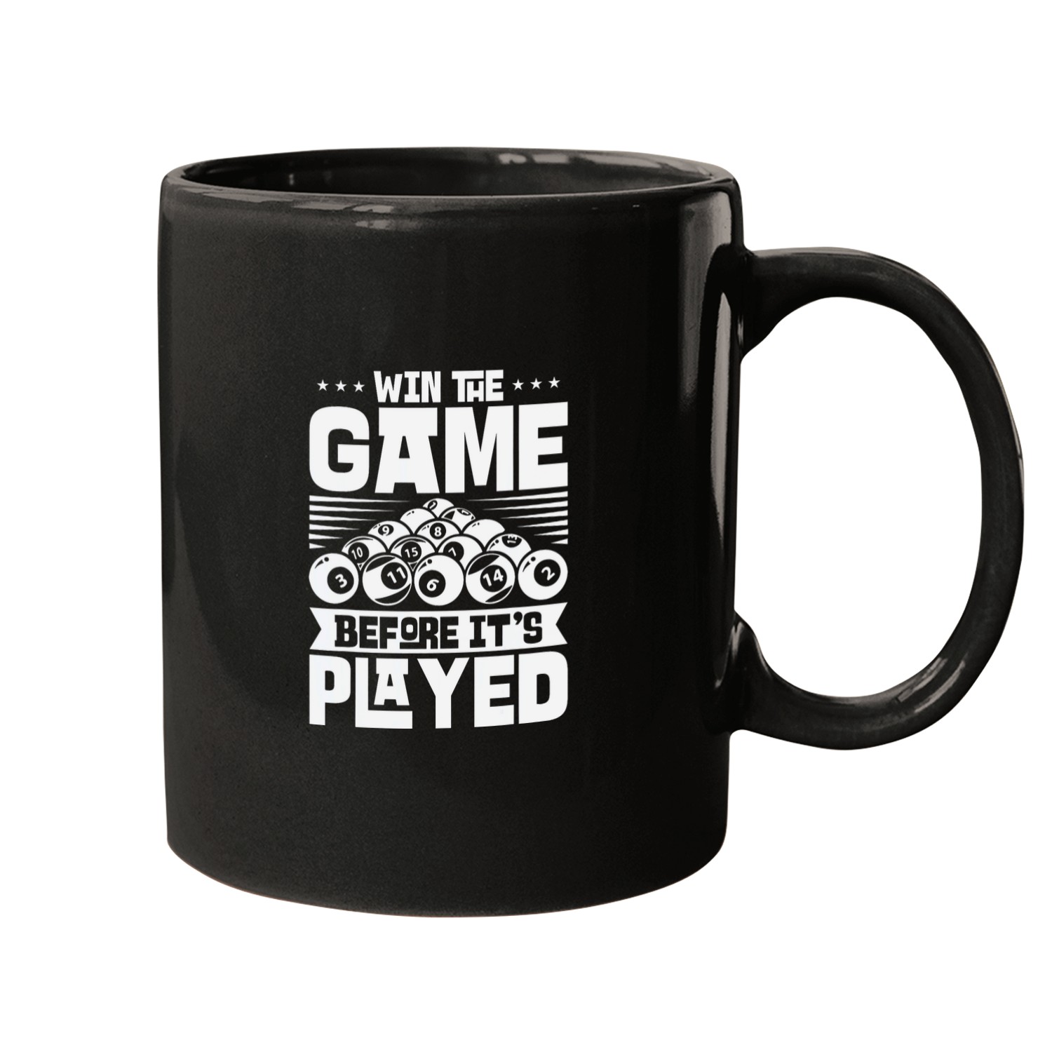 Sport Billiard Win The Game Before Its Played Snooker Billiard Snooker Mugs