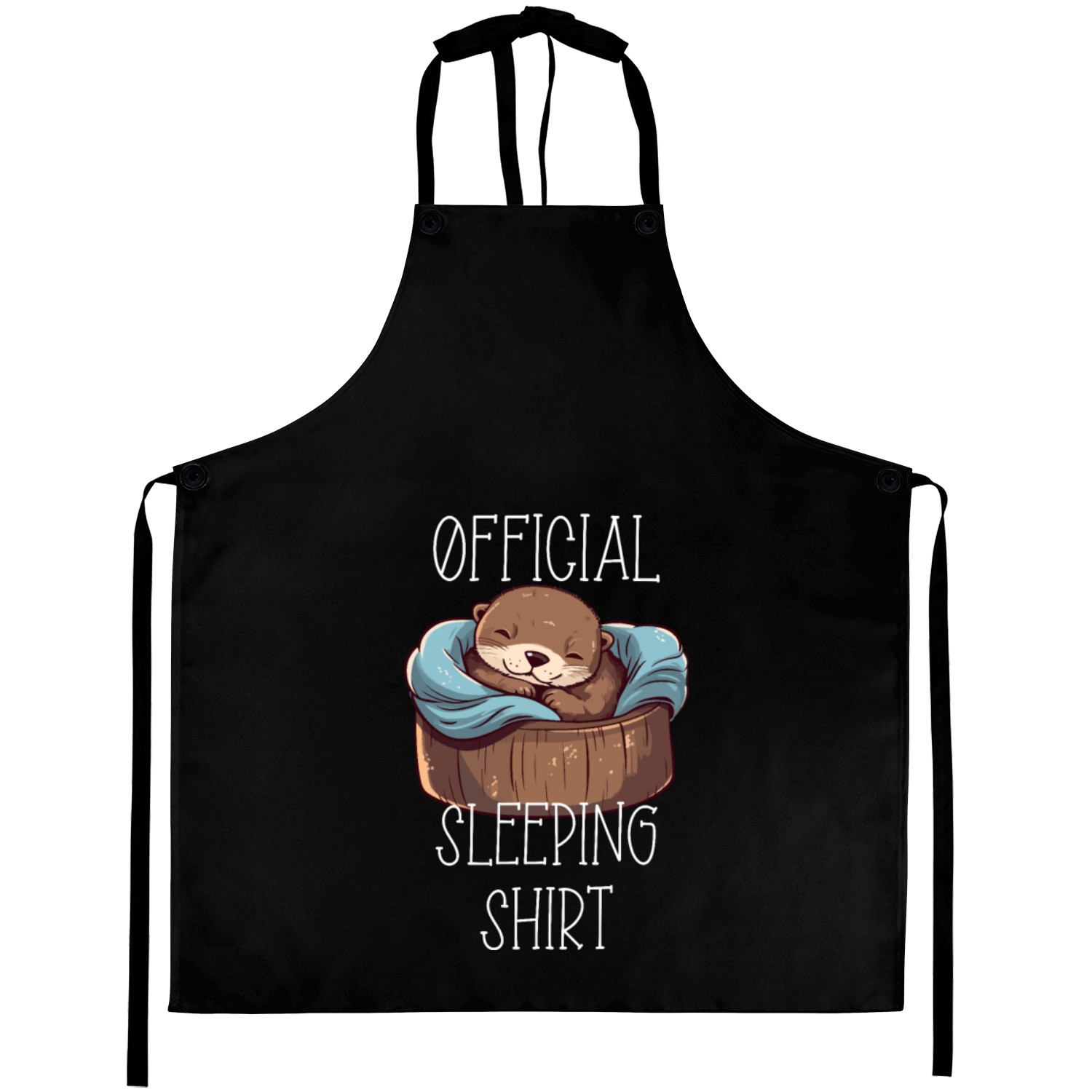 Official sleeping pajama Aprons sea otter