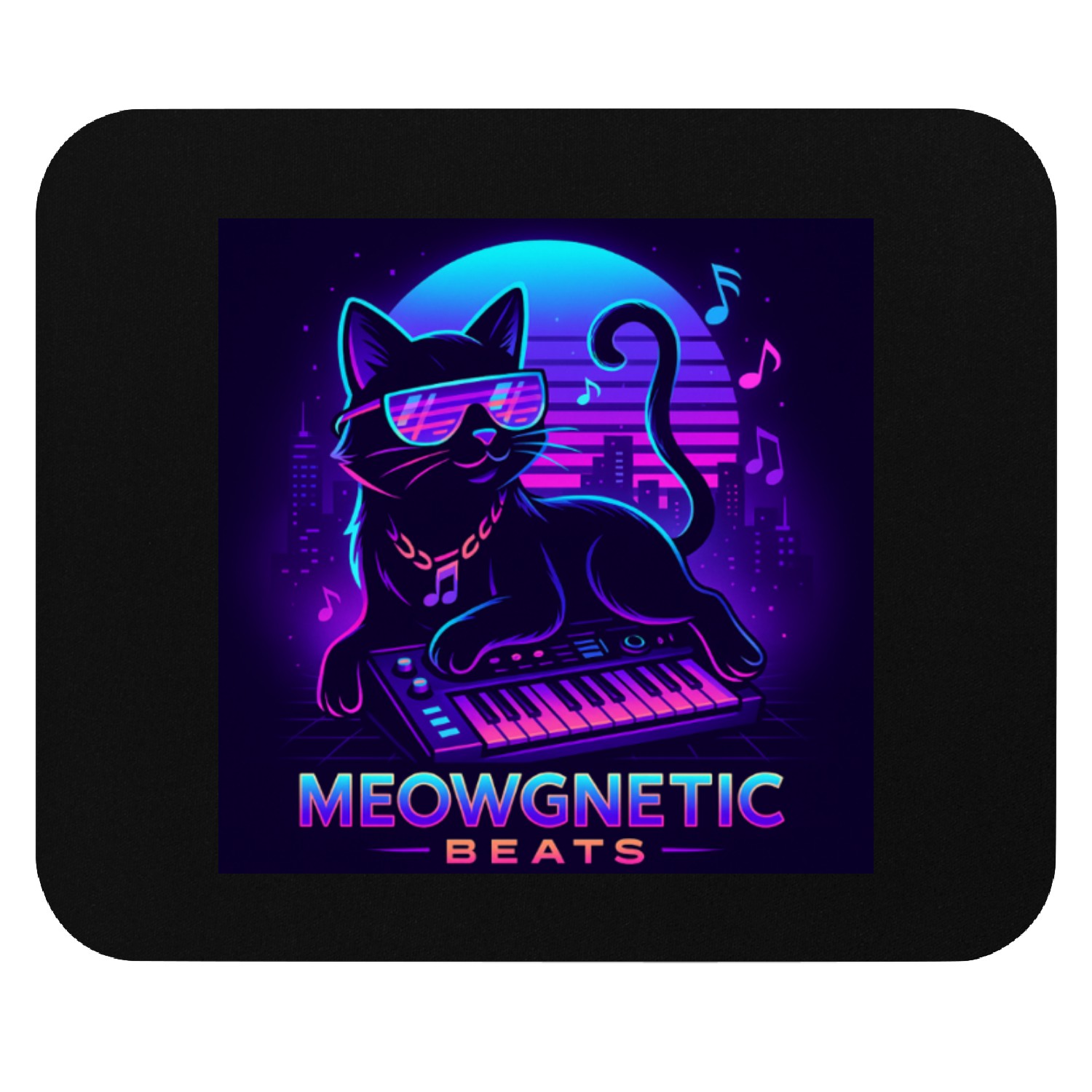 Meowgnetic Beats Mouse Pads