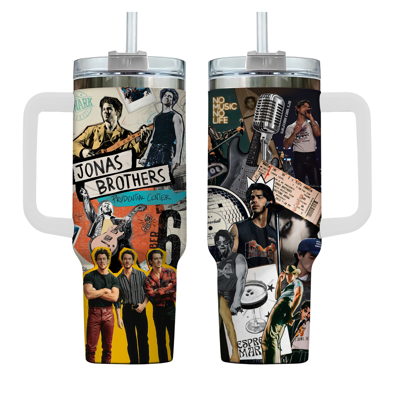 Jonas Brothers 40z Tumbler, Jonas Brothers Five Albums One Nights Tour 2024 Tumbler, Jonas Brothers Cup, Jonas Brothers Fan Merch Gift