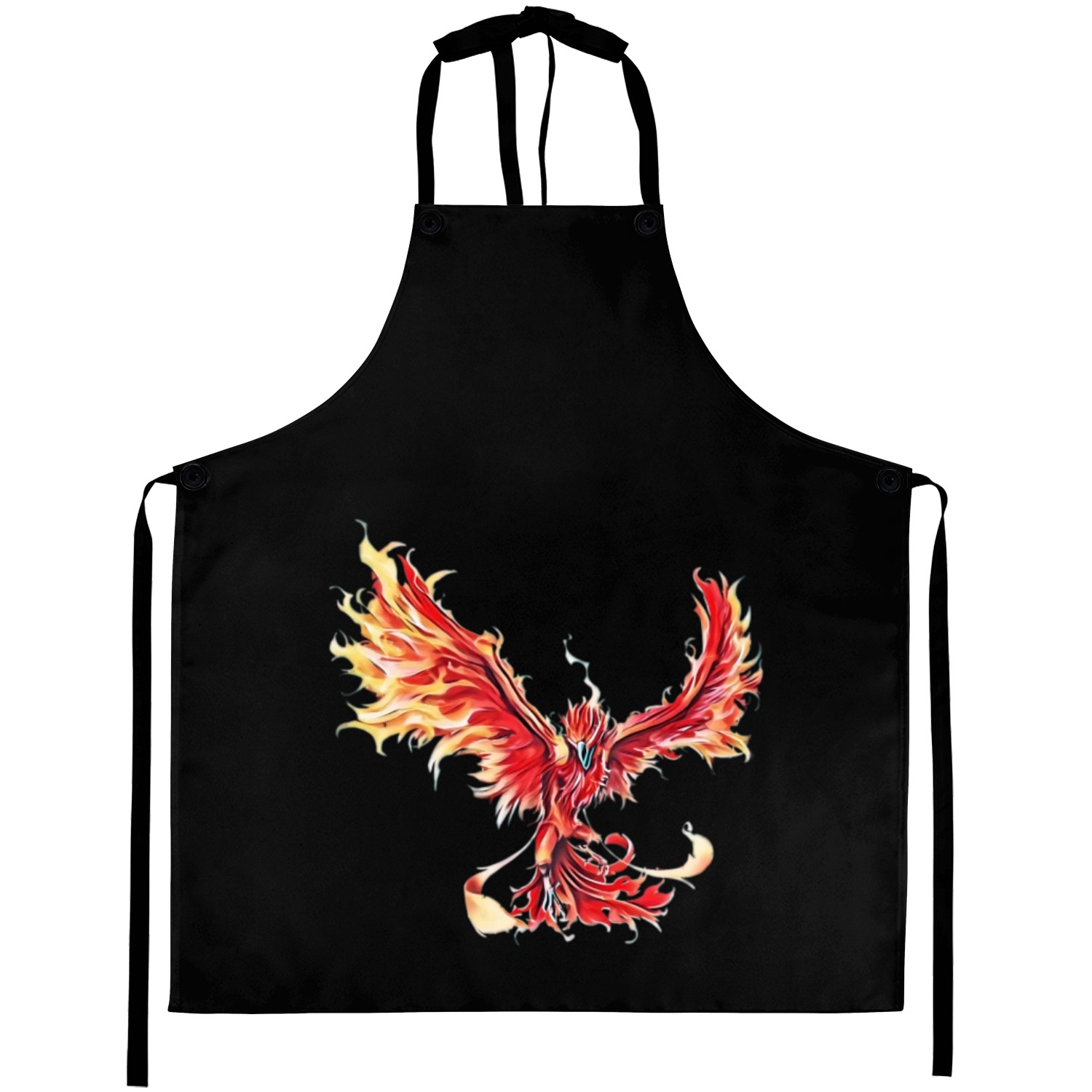 Phoenix From The Ashes Mythical Fire Bird Phoenix Aprons
