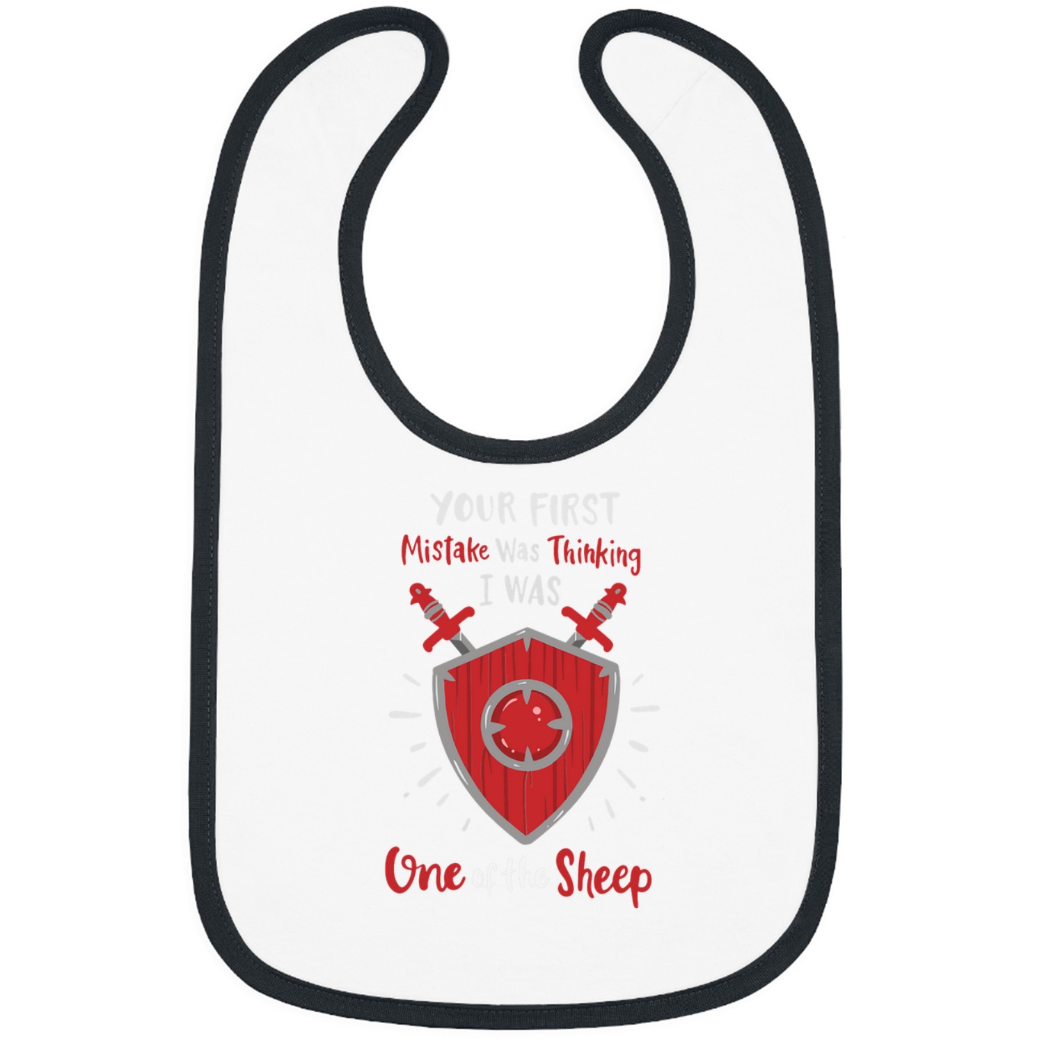 Your First Mistake Was Thinking I Shieldmaid I Viking Bibs