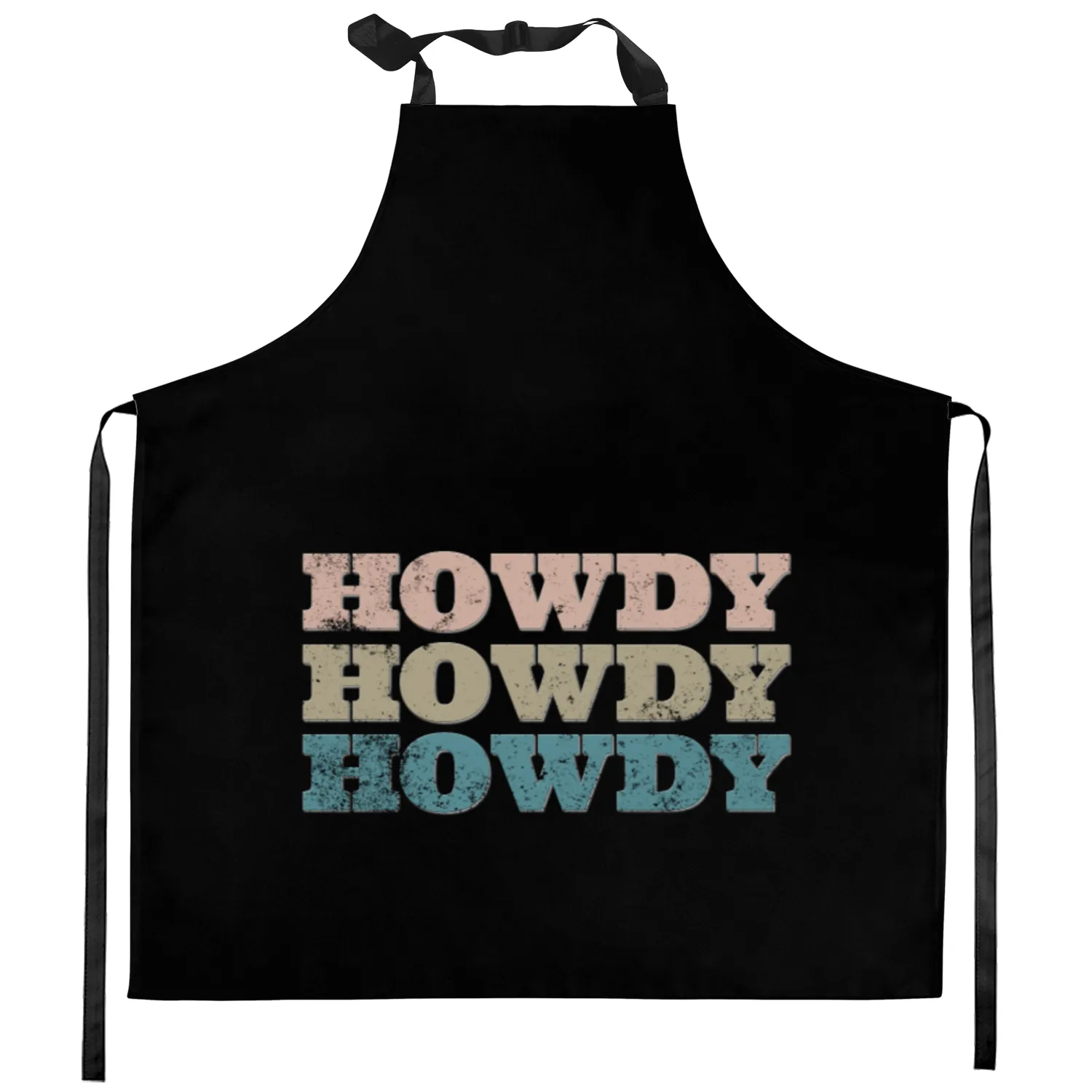 Howdy Western Cowboy Rodeo Country Southern Howdy Kitchen Aprons