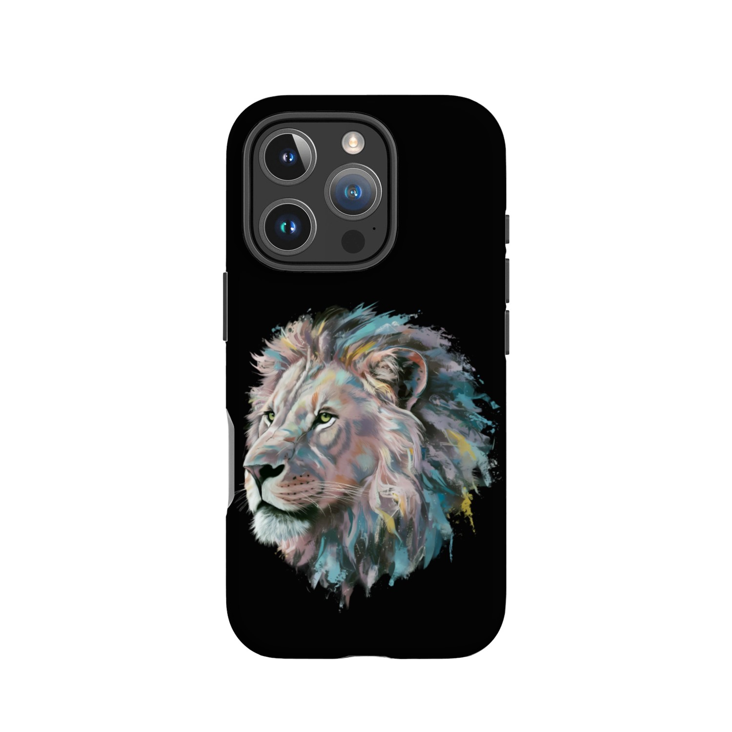 The King of the Savanna and His Pastel Toned Juba IPhone Cases
