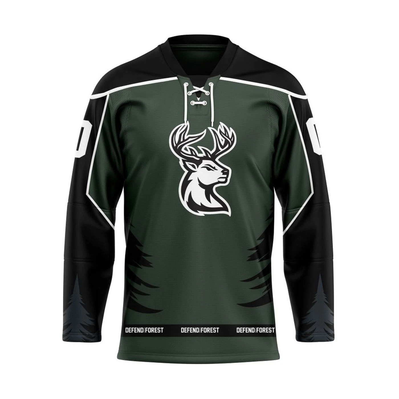Iowa Heartlanders Personalized 2025/26 Green Lace Hockey Shirt Fan Gear