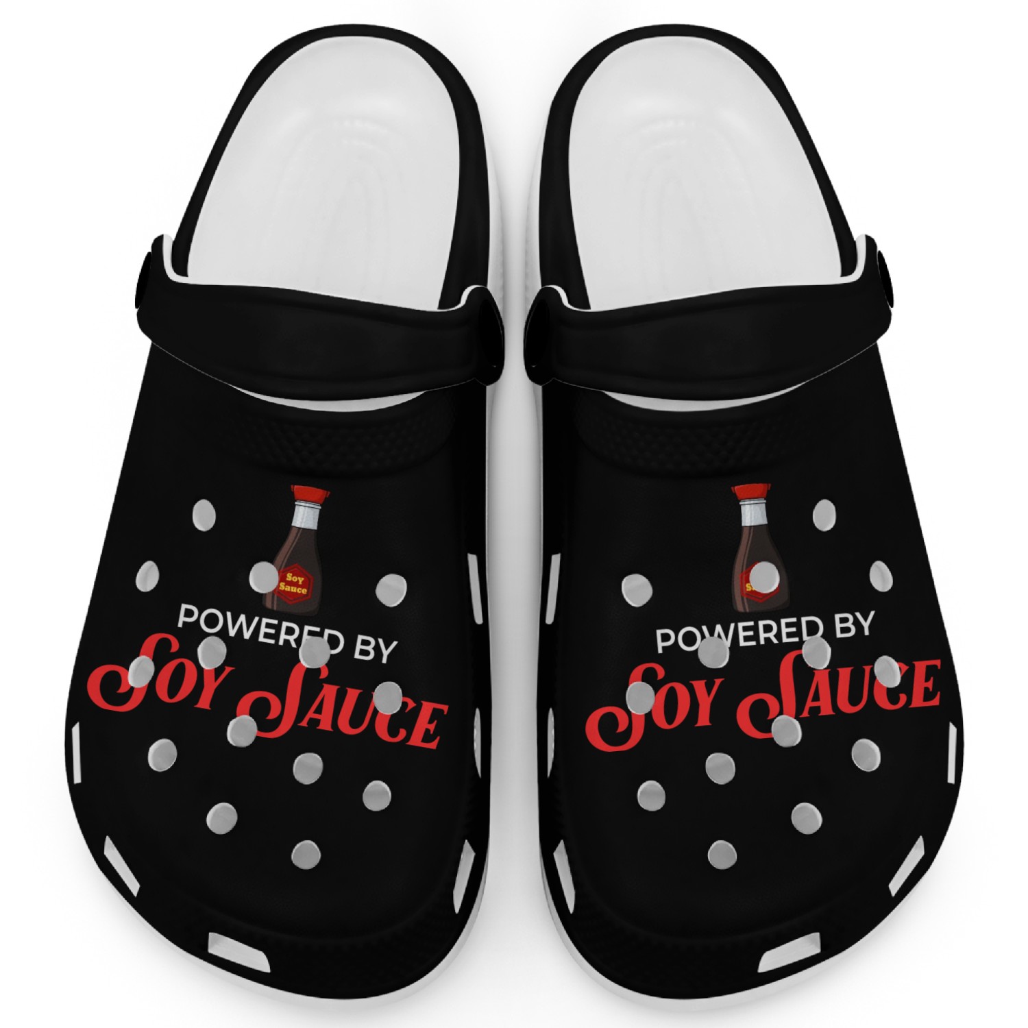 Soy Sauce Japanese Sushi Dark Ramen Noodles Bottle Clogs