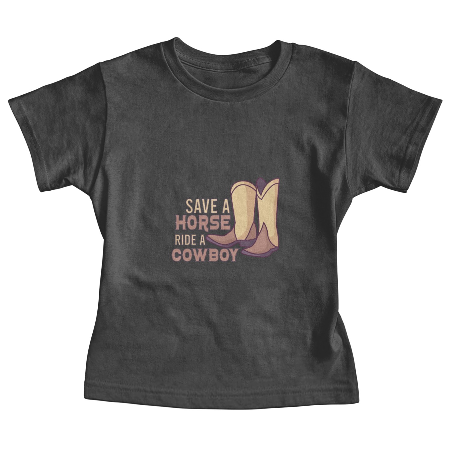 Cowboy Barn Bull Rider Rodeo Country Western Gift Baby Tees
