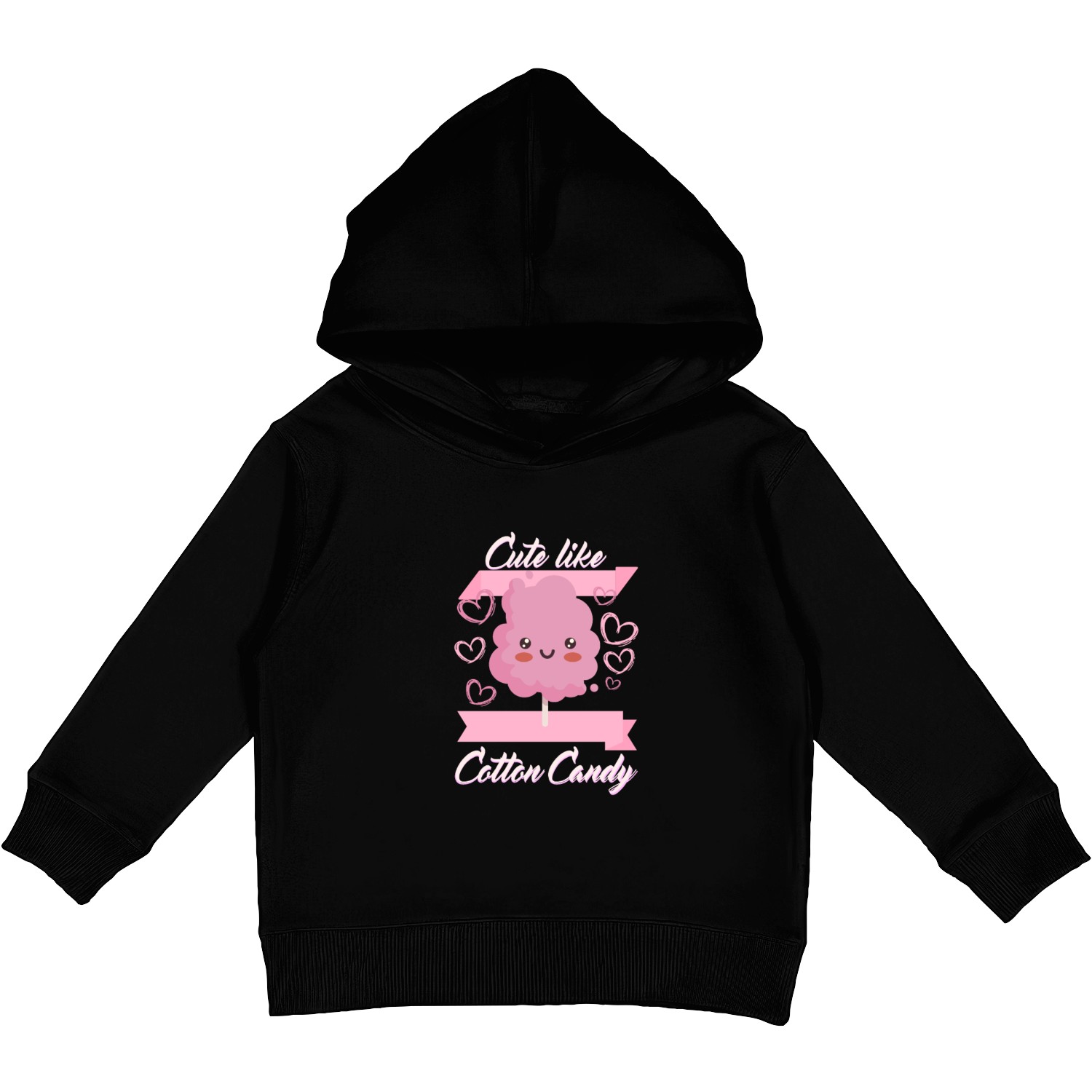 Cute like Cotton Candy Kids Pullover Hoodies