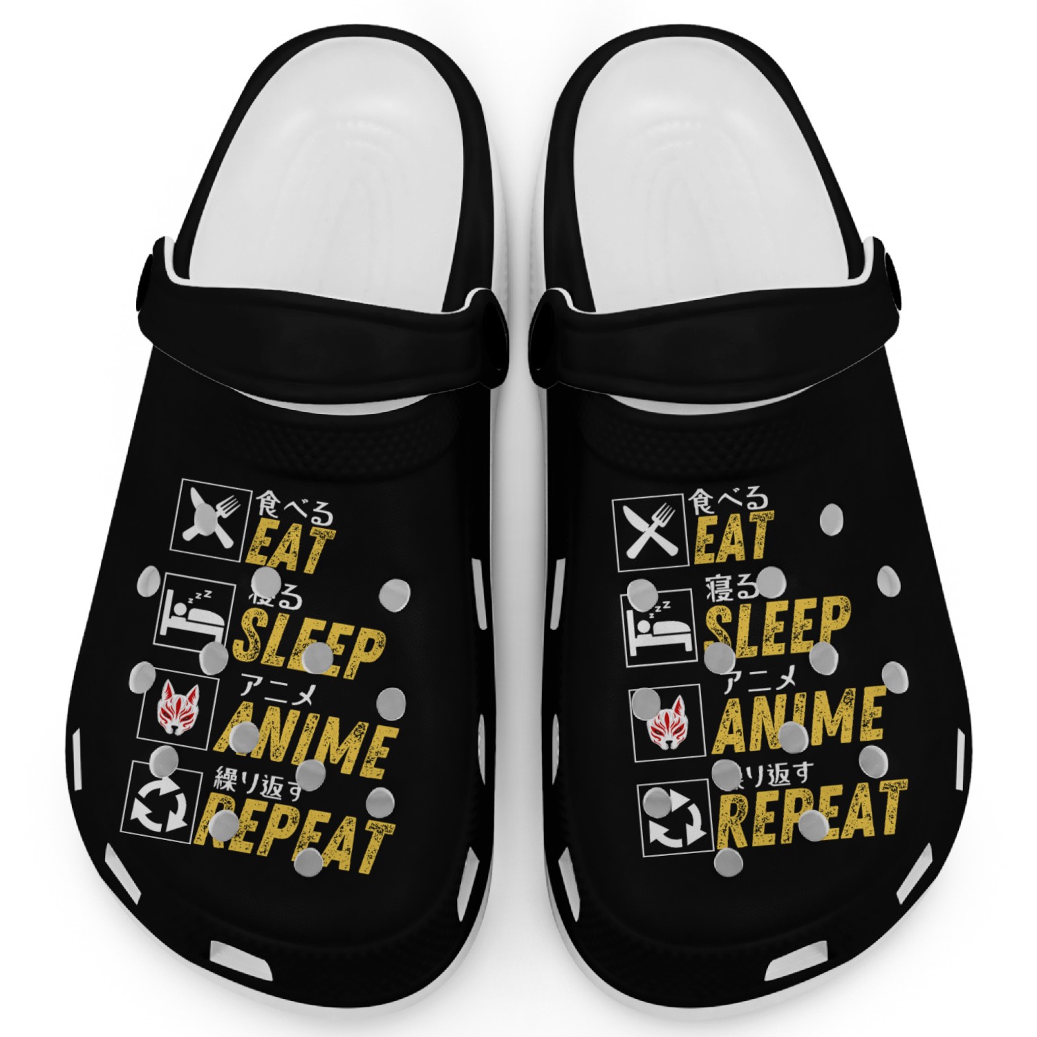 Eat and sleep and anime and repeat Clogs