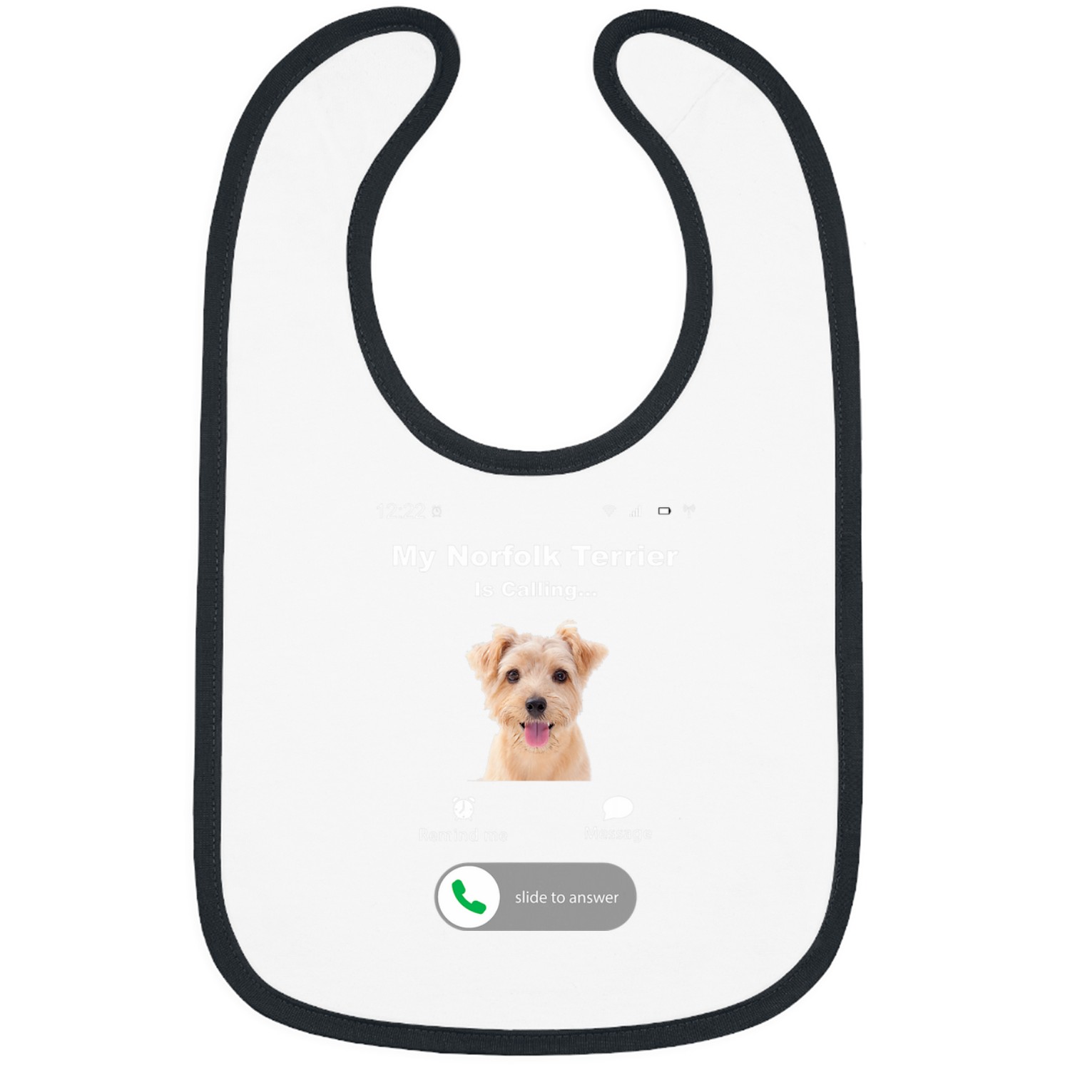 My Norfolk Terrier is Calling Bibs