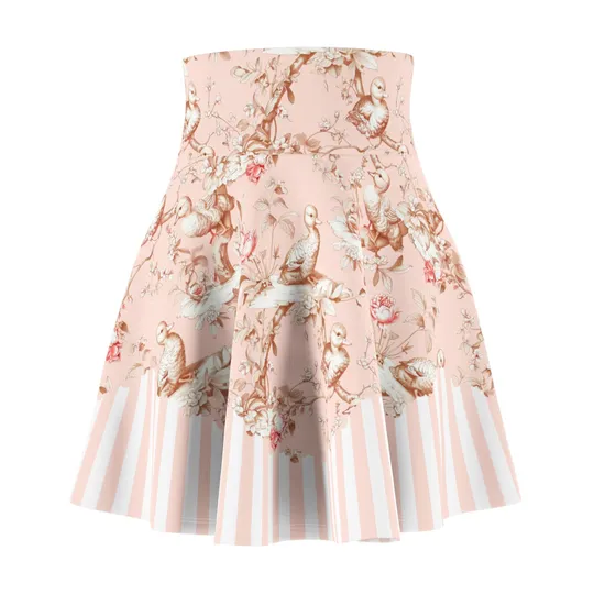 Cute Ducks Skater Skirt