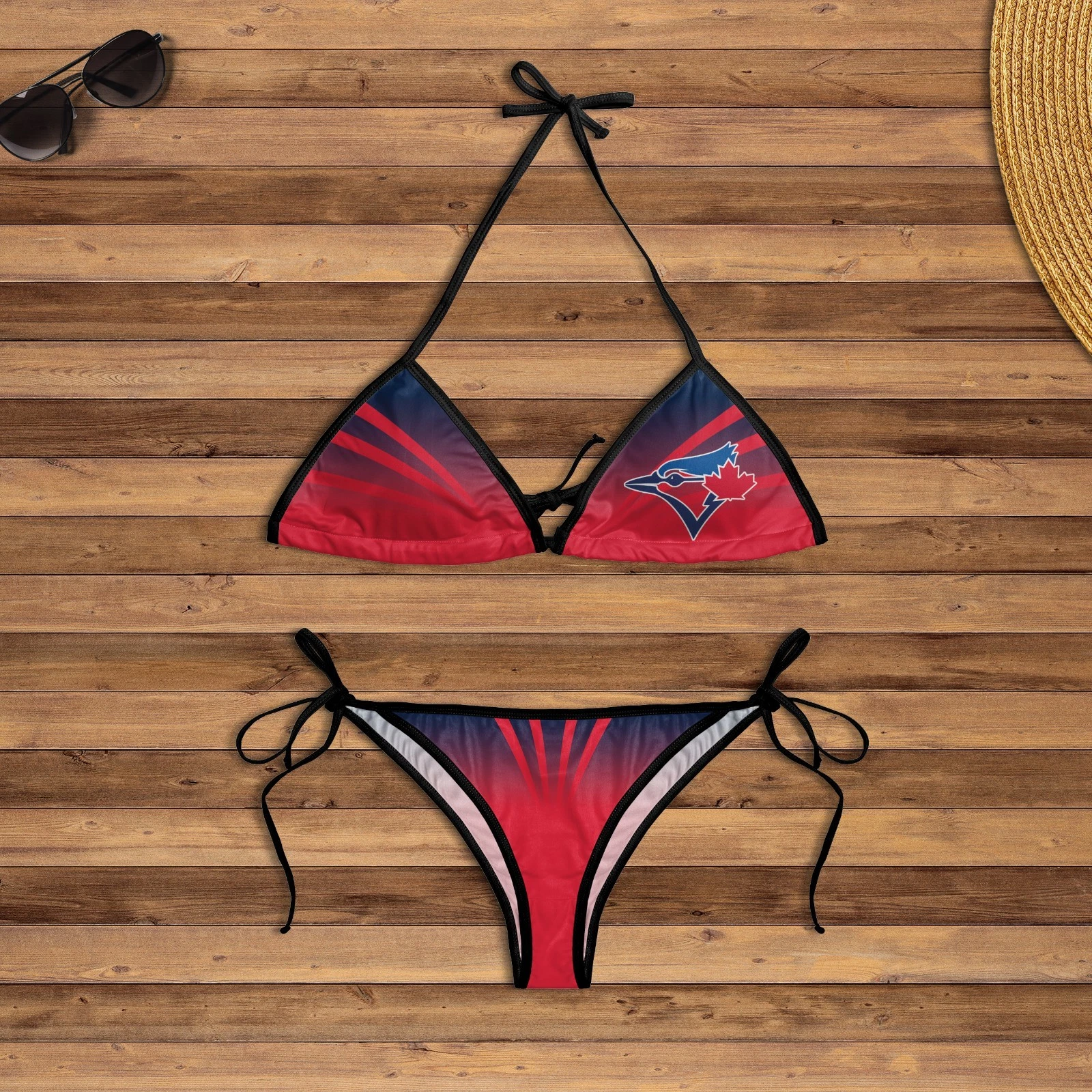 Toronto Blue Jays Bikini Swimsuit - Perfect for Beach Days, Pool Parties, Summer