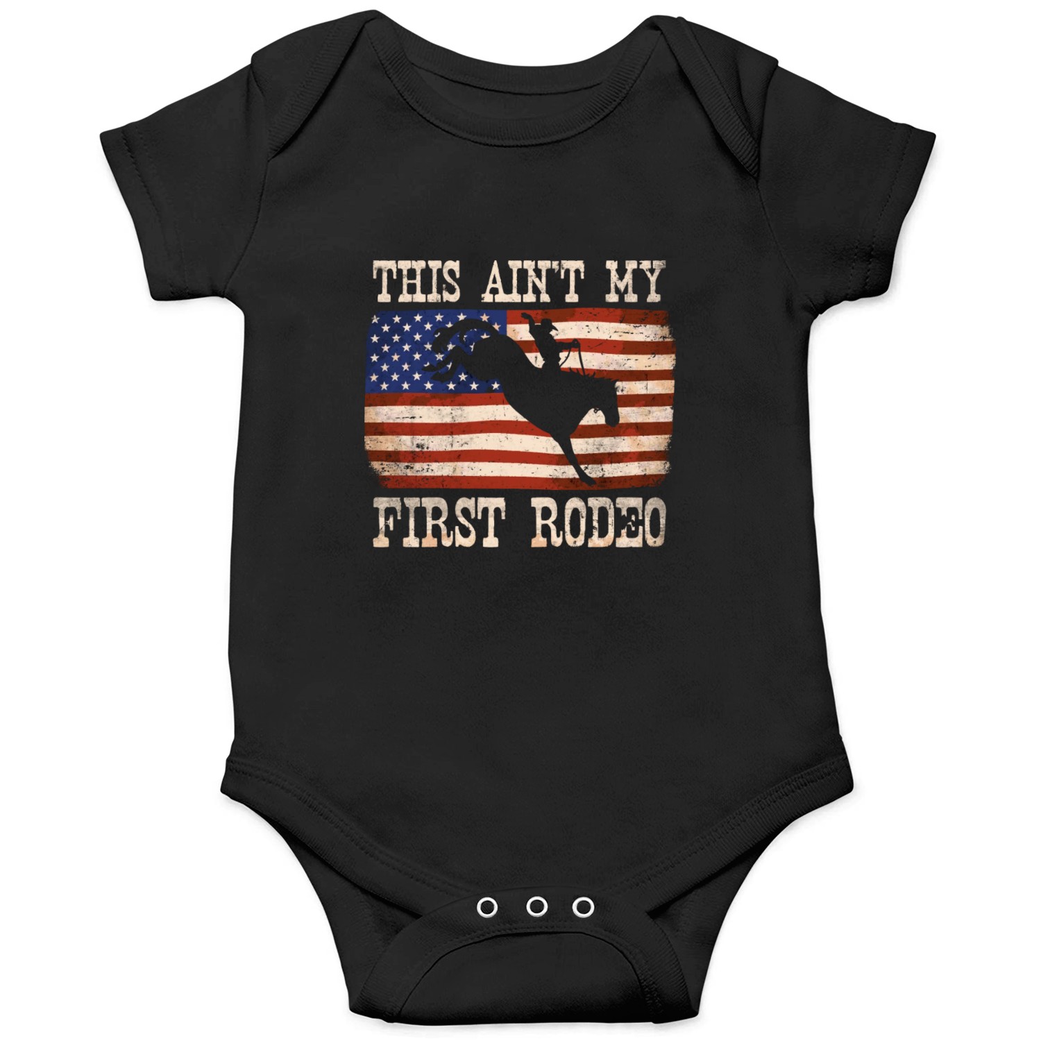 This Ain't My First Rodeo - Rodeo Cowboy Western Onesies