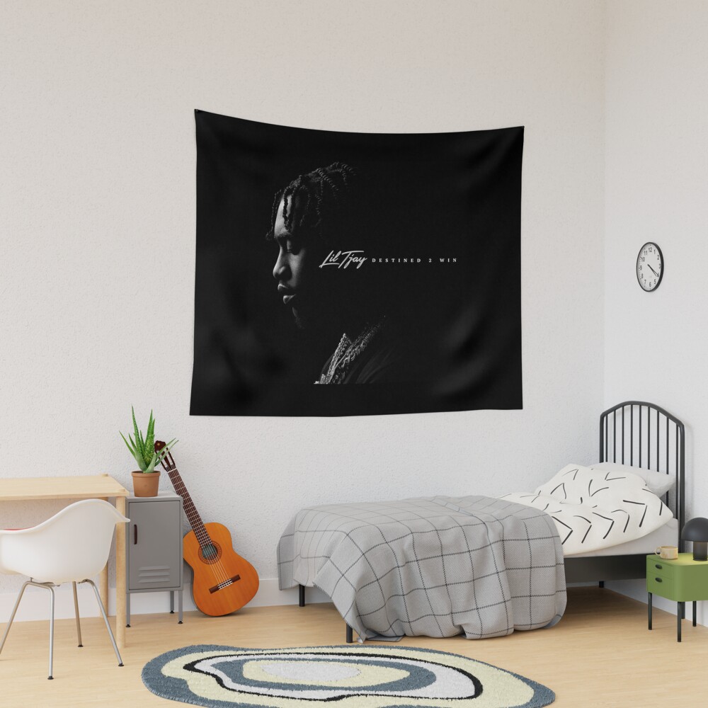 Lil Tjay Destined 2 Win Tapestry