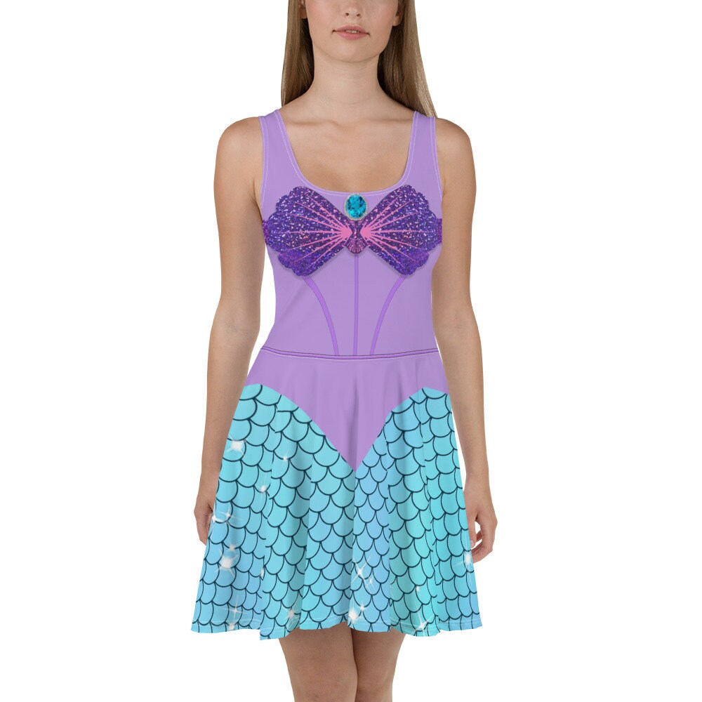 Mermaid Skater Dress