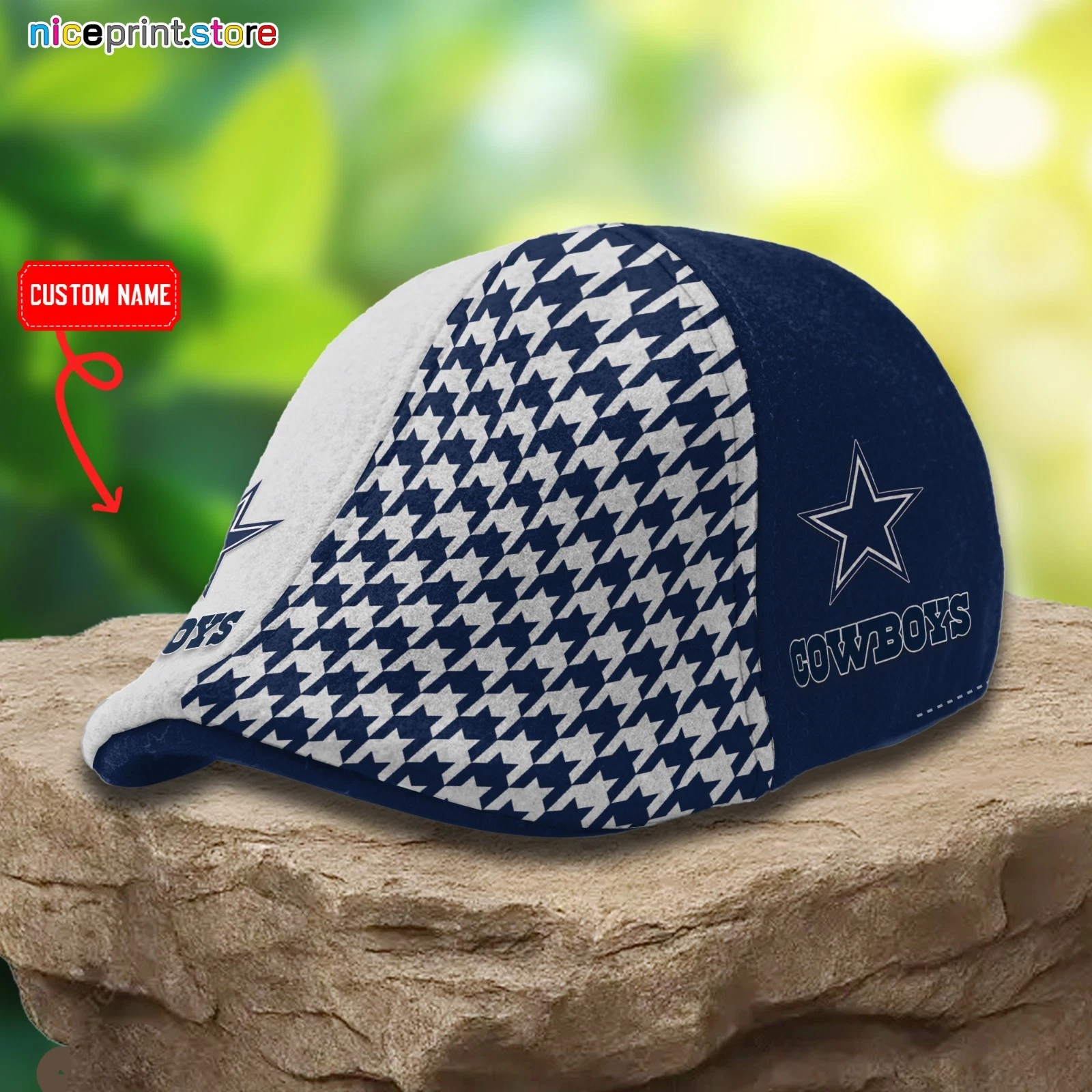Dallas Team Cowboys Ivy Cap Cowboys Newsboy Cap football Golf Cap football Flat Cap forMen
